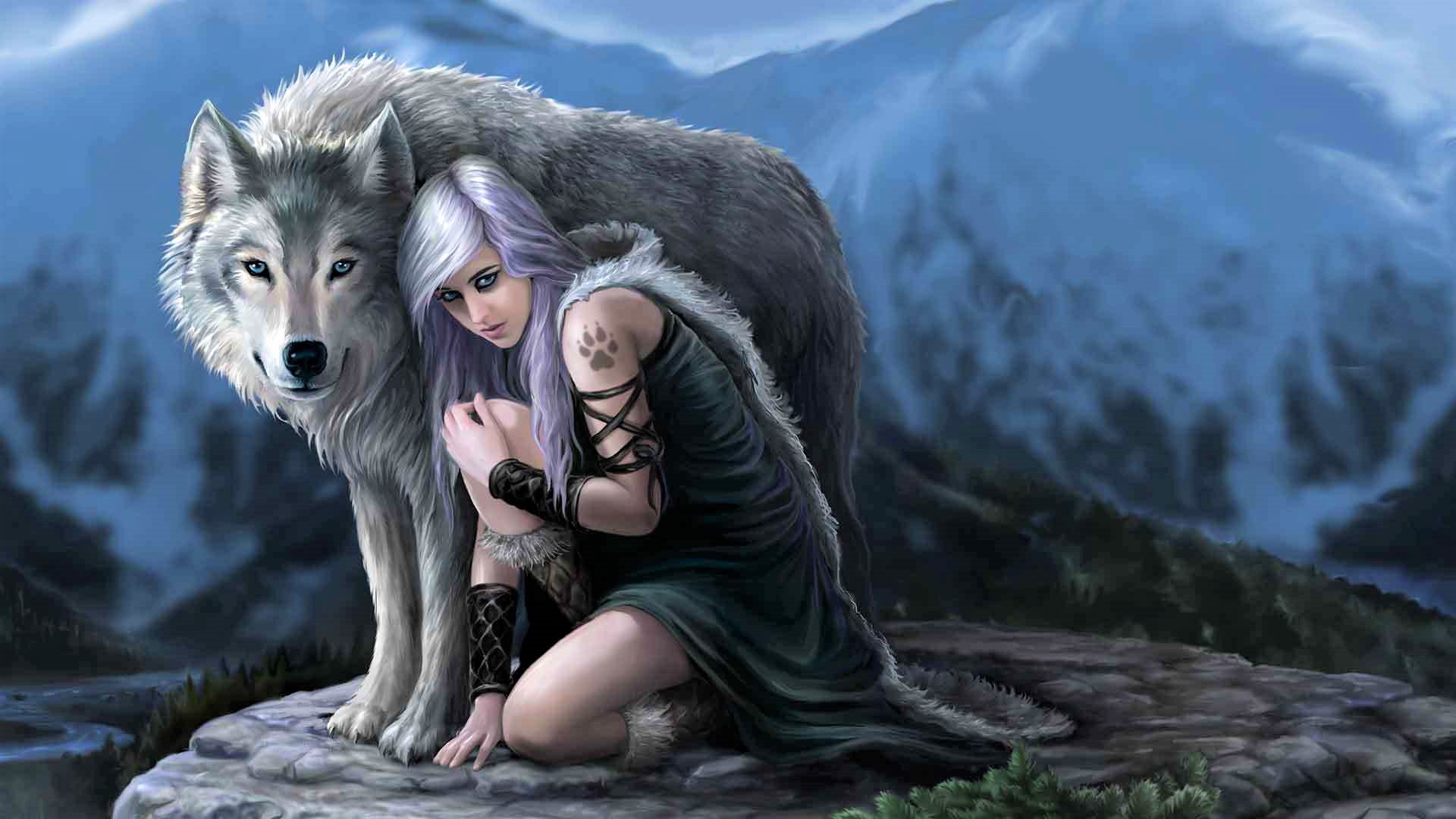 Белый волк обои на телефон
