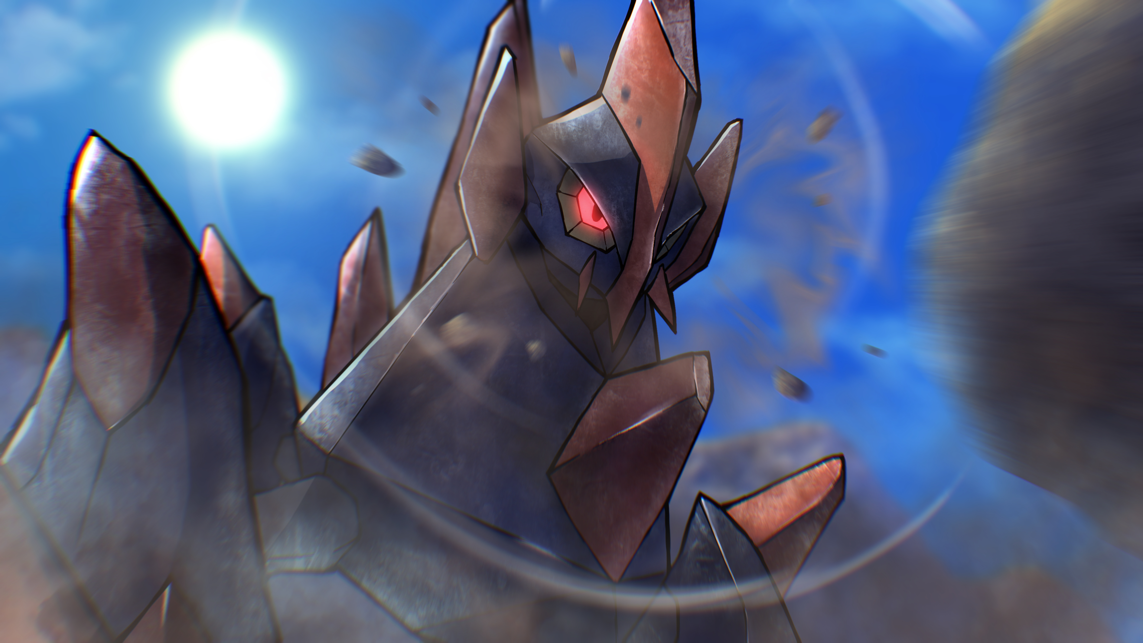 Gigalith, Sol e Lua