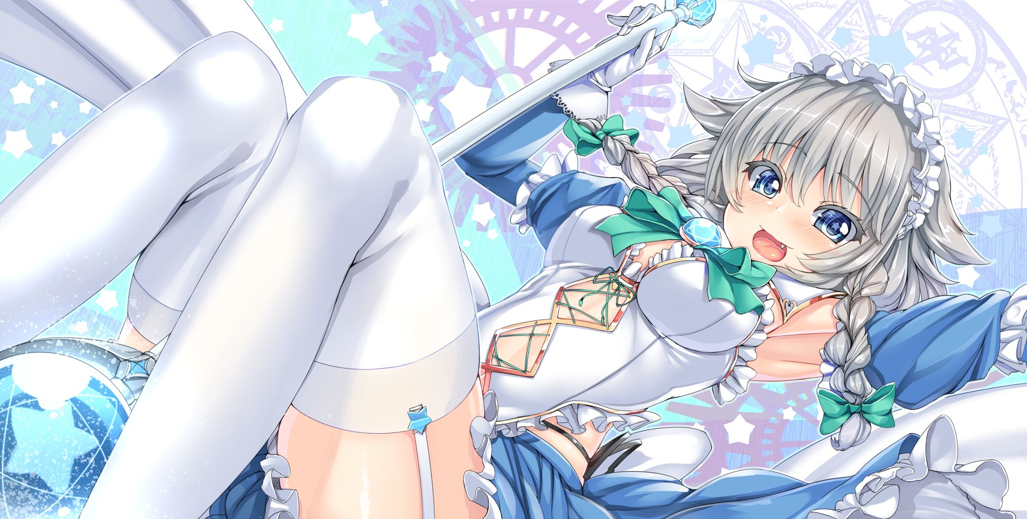 Touhou kabeshiri 8 izayoi sakuya манга на русском фото 112