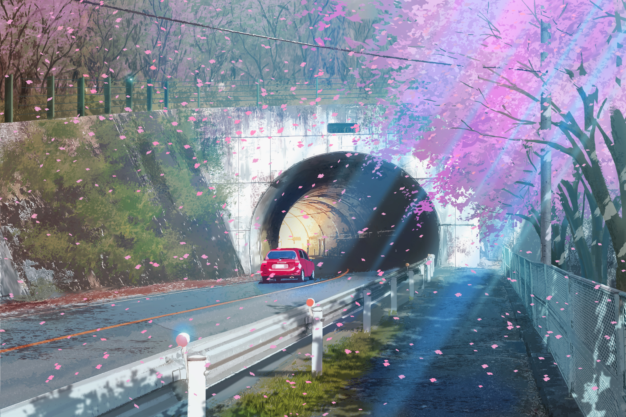 Картина тоннель