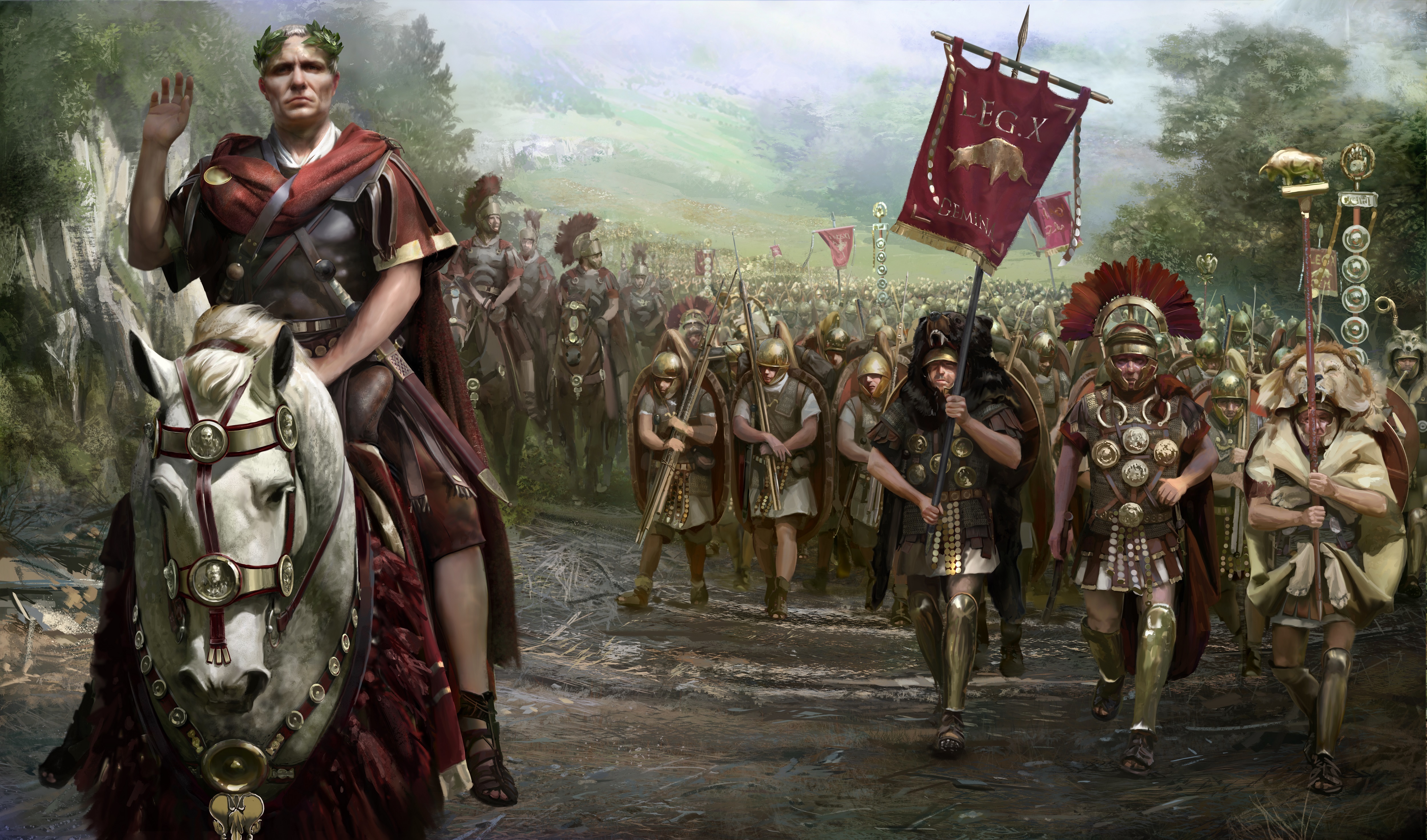 397232壁紙のダウンロードテレビゲーム, トータル ウォー: ローマ ii, 軍, ローマ軍団, 兵隊, 総力戦-スクリーンセーバーと写真を無料で