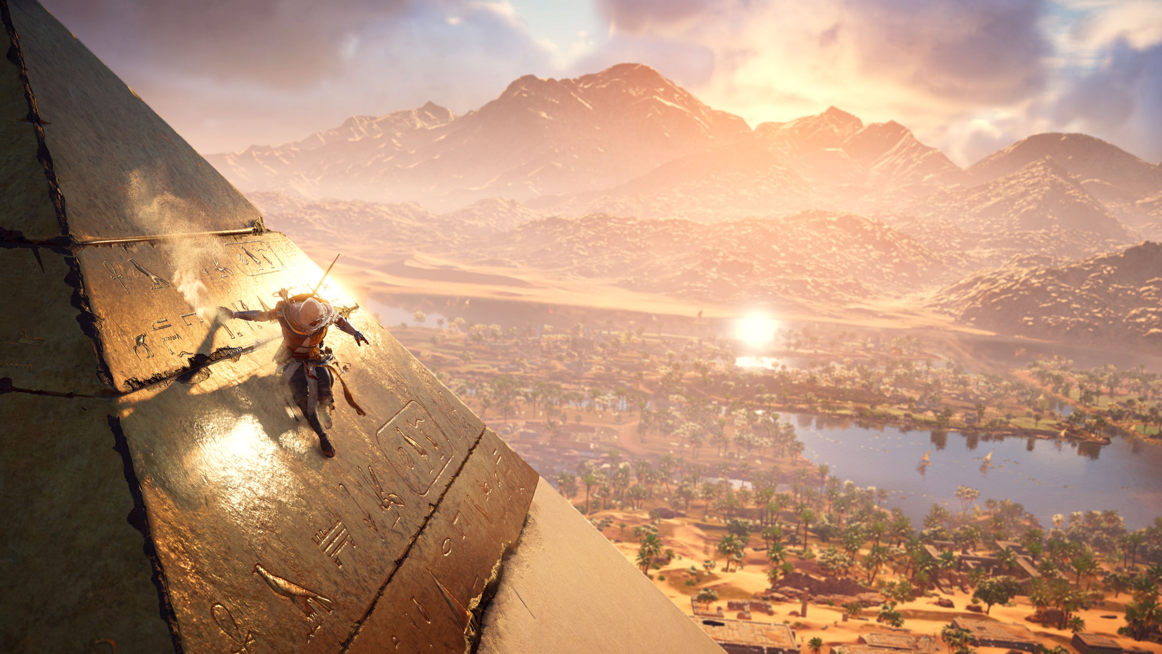 bayek of siwa, assassin's creed, video game, assassin's creed origins Phone Background
