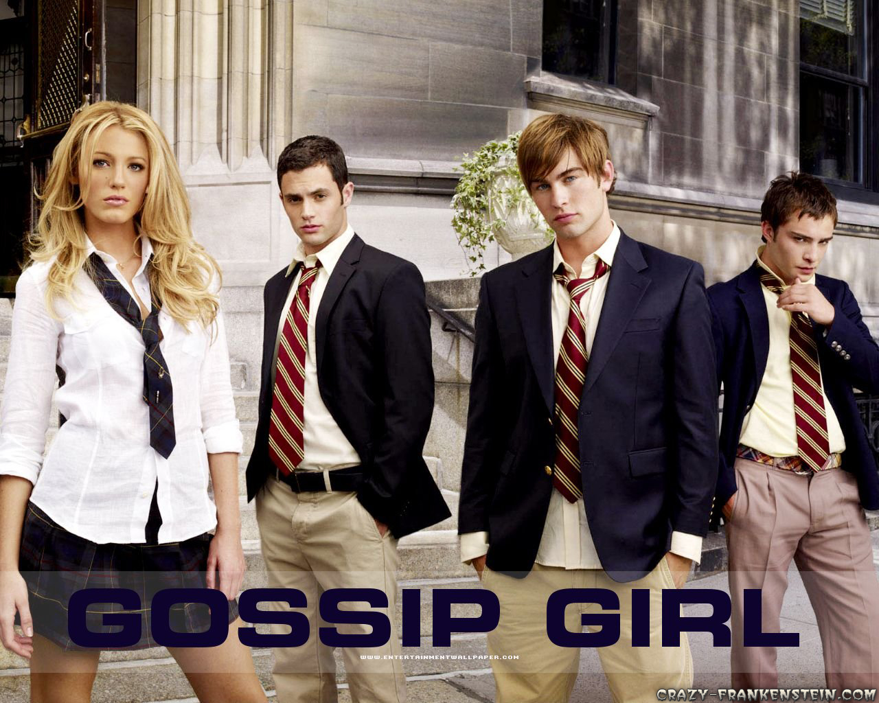 Download free Gossip Girl Television Series Cover Wallpaper