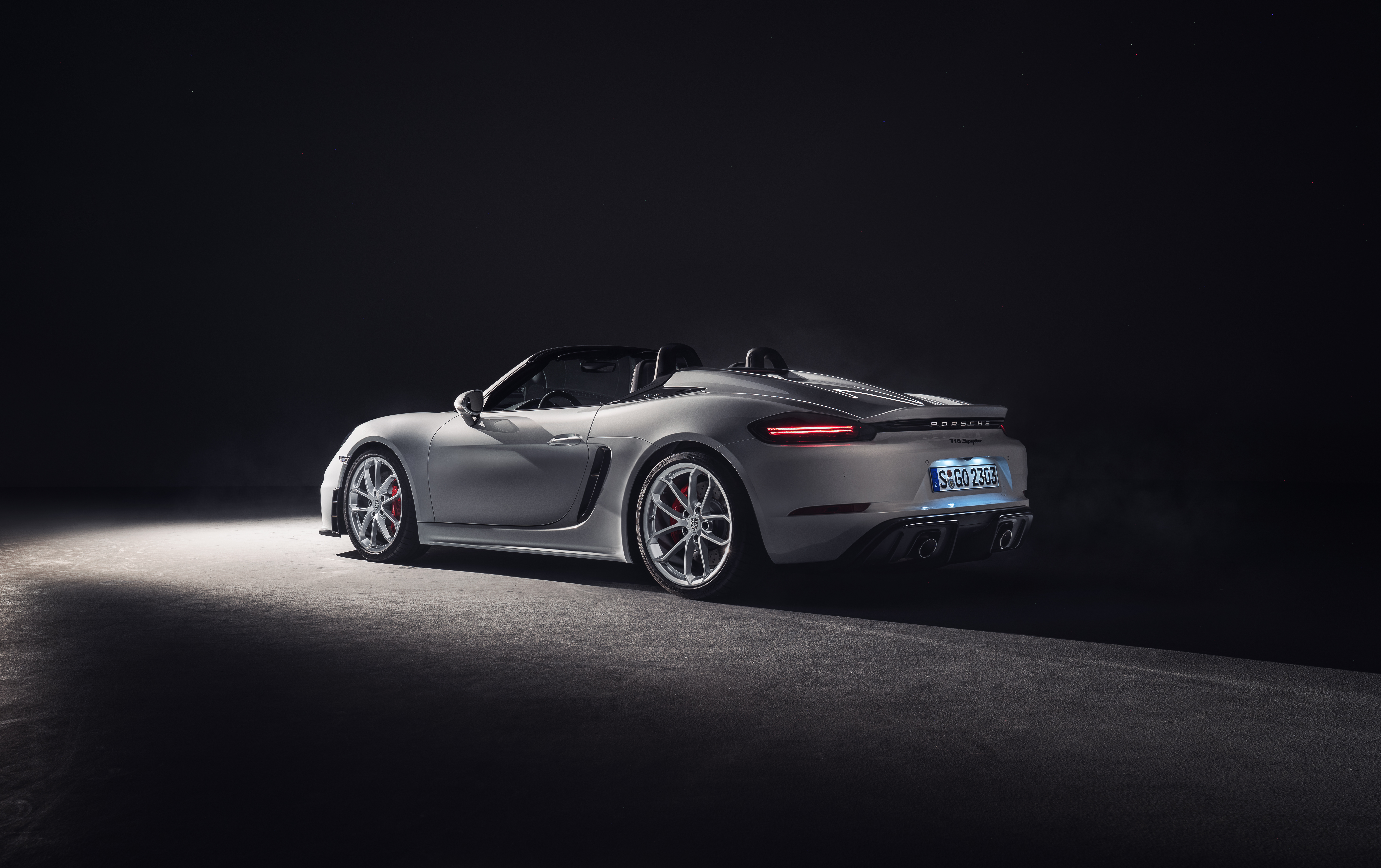 Meilleurs fonds d'écran Porsche 718 Spyder pour l'écran du téléphone