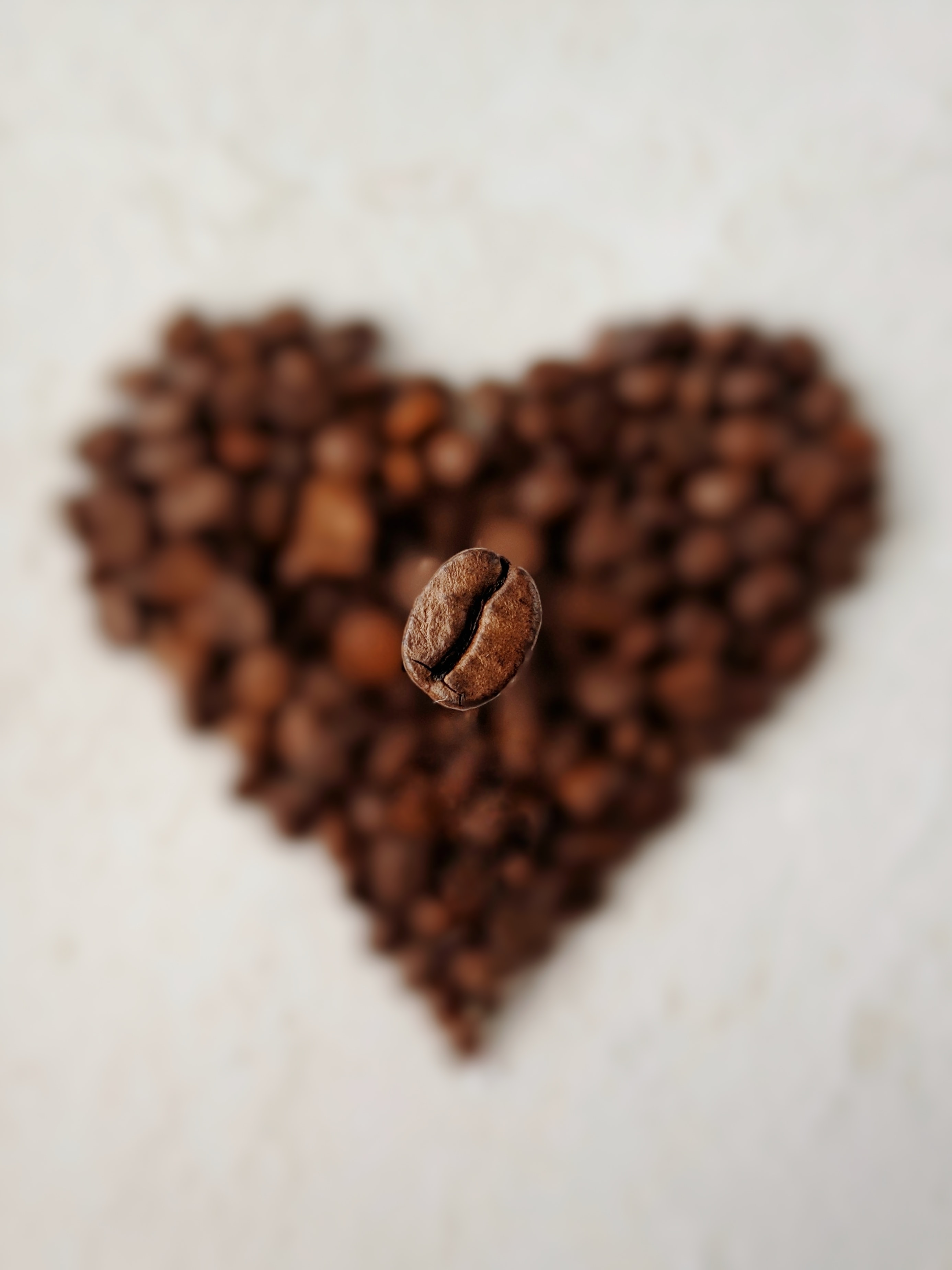 coffee grain, food, macro, heart, coffee bean images