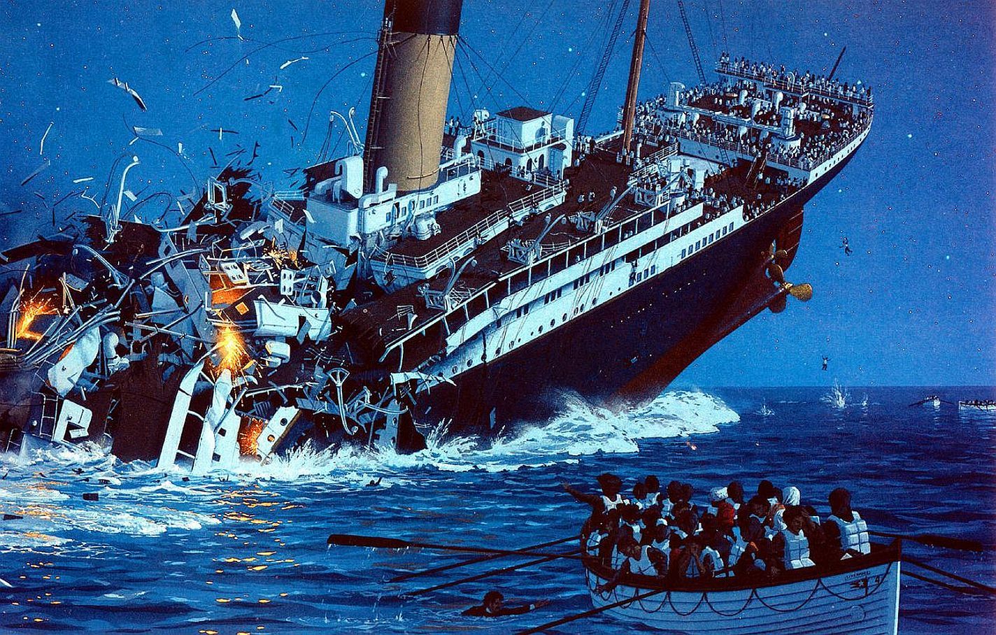 Титаник корабль крушение