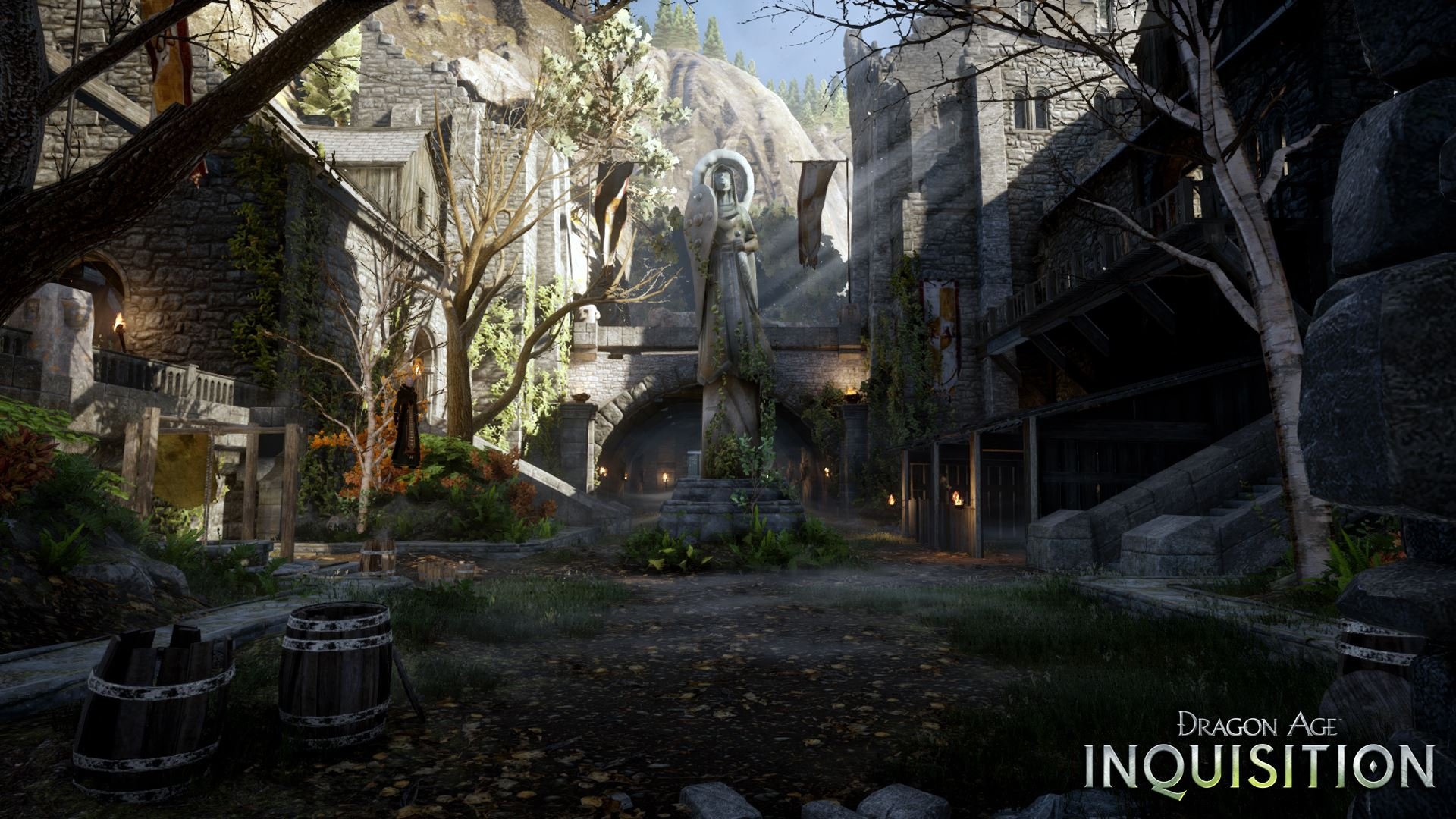 Dragon age inquisition. Dragon age 3 Inquisition локации. Dragon age Inquisition города. Dragon age Inquisition обои.