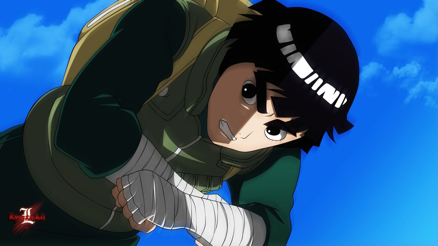 Картинки ли. Rock Lee. Rock Lee Shippuuden. Рок ли Наруто. Ли Наруто.