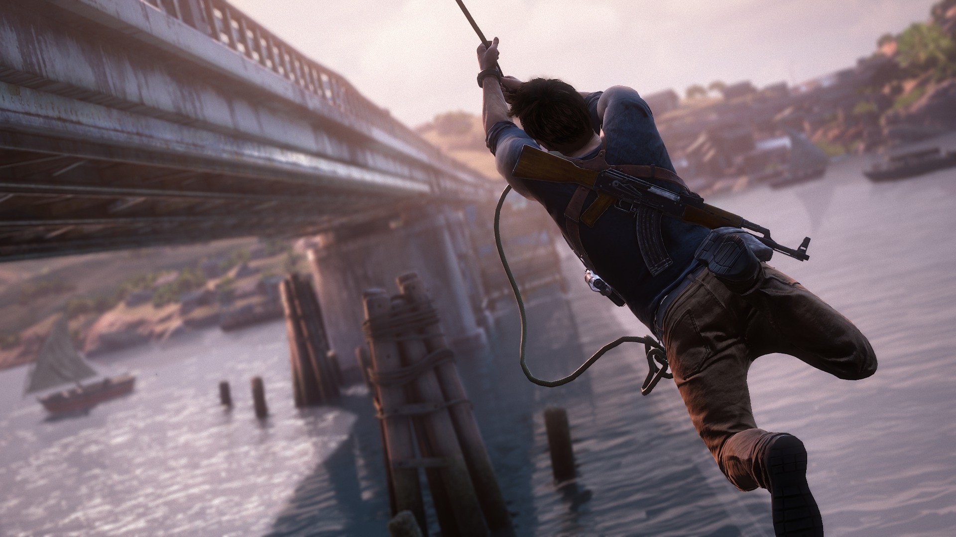 uncharted 4: a thief's end, video game, nathan drake, uncharted
