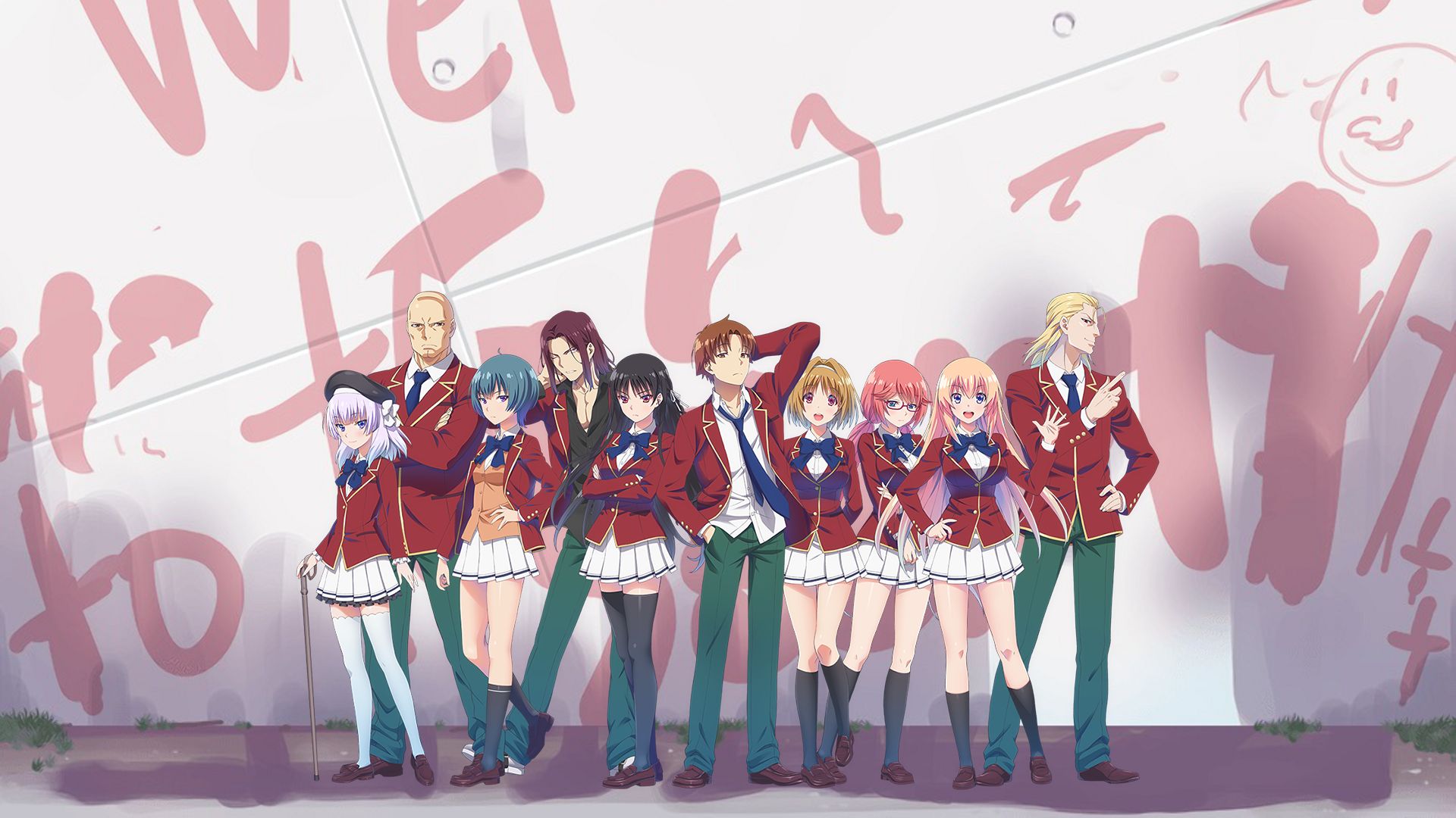 HD wallpaper: Anime, Classroom of the Elite, Aqua Hair, Arisu Sakayanagi