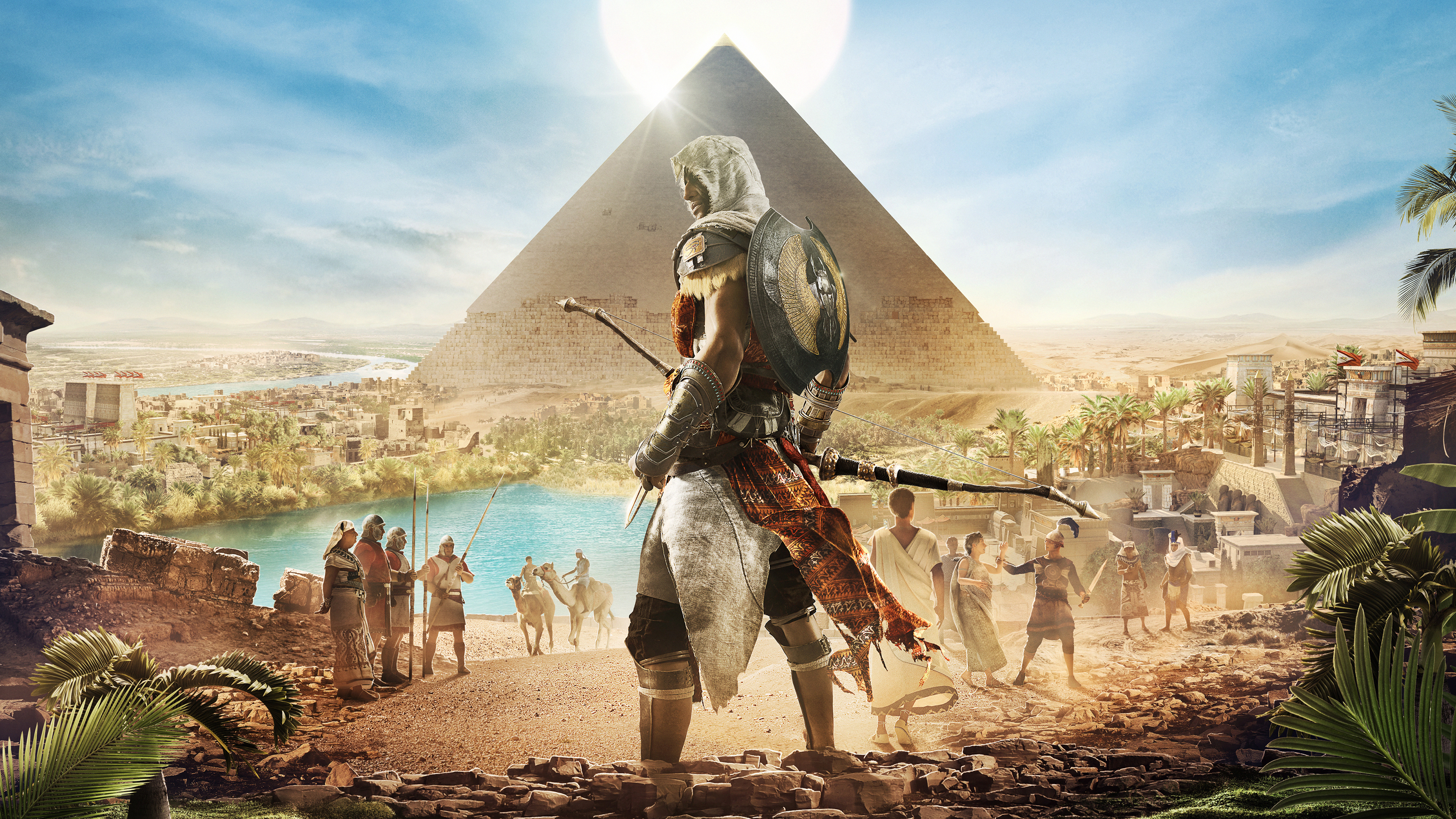 assassin's creed, bayek of siwa, assassin's creed origins, video game cell phone wallpapers