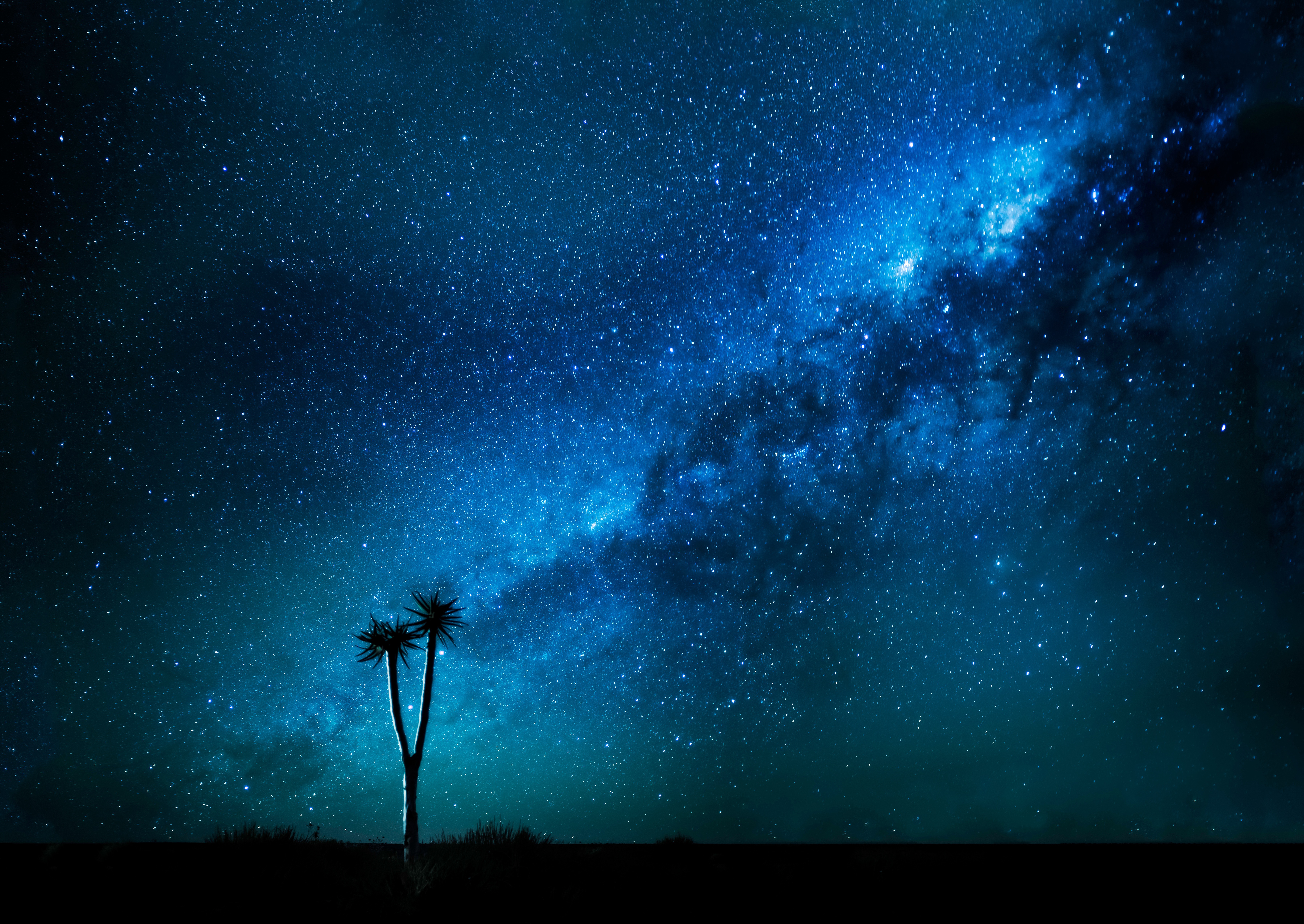 753850 Hintergrundbild herunterladen sternenklarer himmel, science fiction, milchstraße, namibia, natur, sterne - Bildschirmschoner und Bilder kostenlos