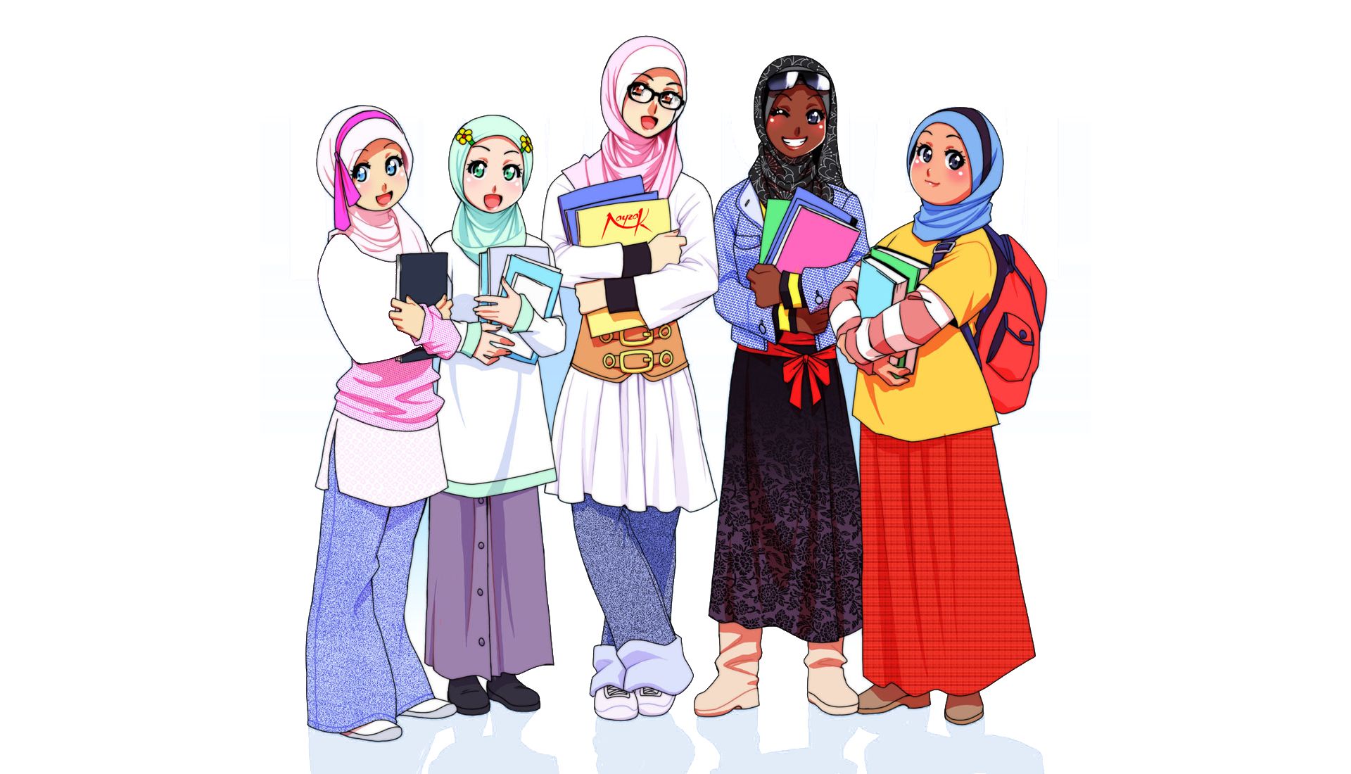 Hijab Girl Anime Background Images, HD Pictures and Wallpaper For Free  Download