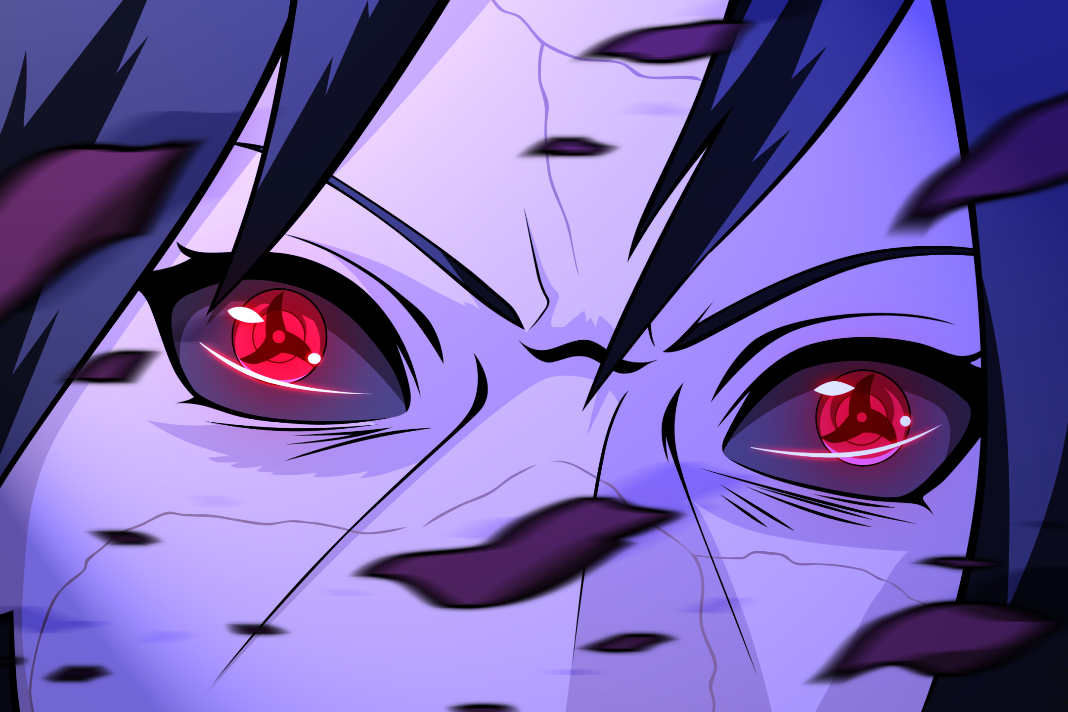 Naruto Eyes - Purple Eyes Wallpaper Download