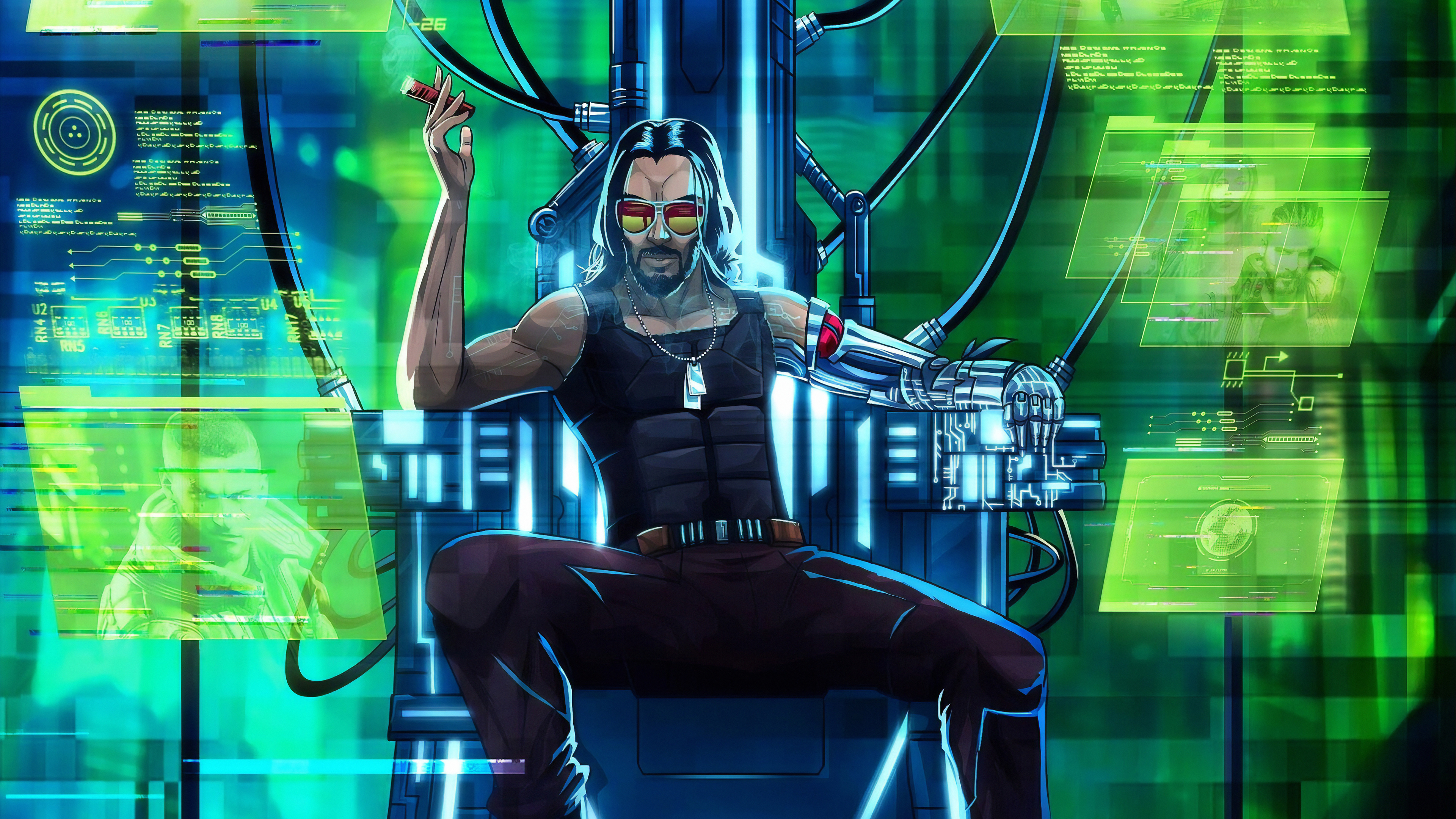 Cyberpunk 2077 Киану