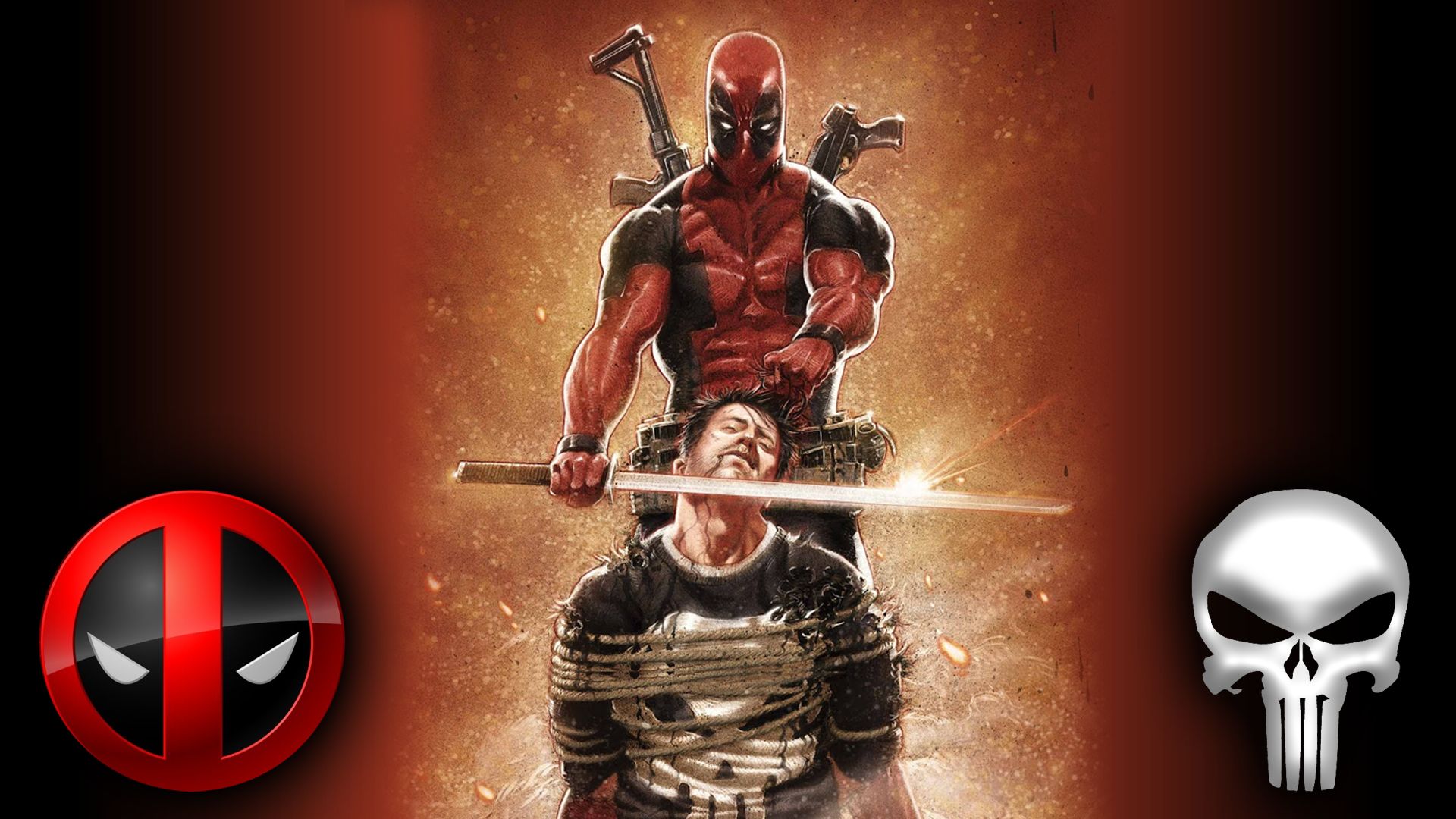 deadpool, comics, merc with a mouth, punisher lock screen backgrounds