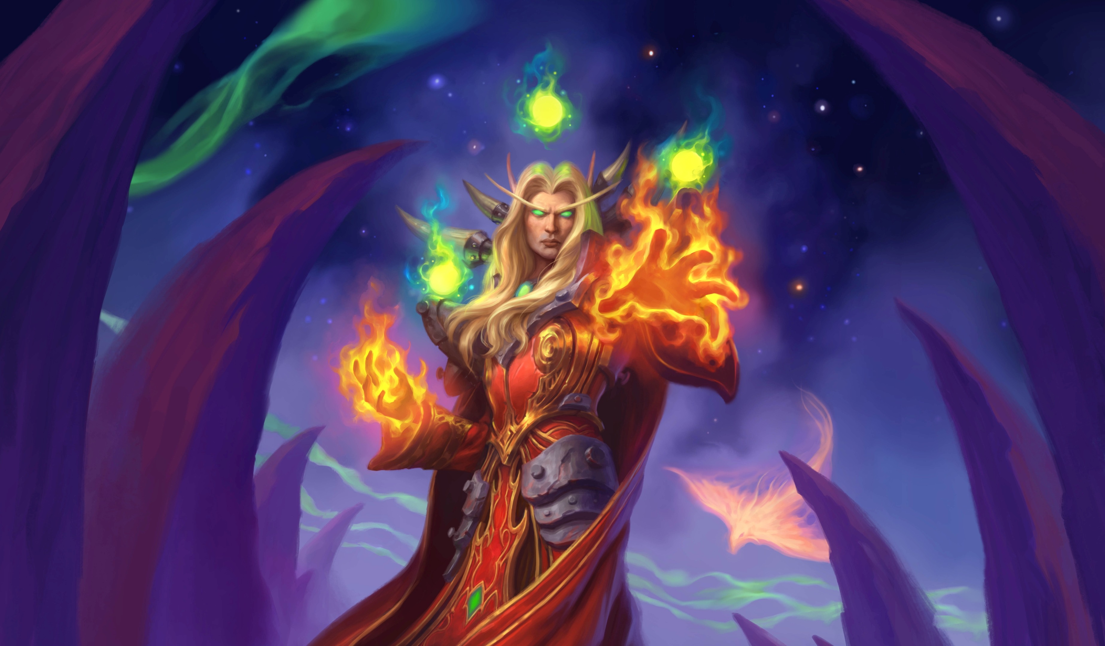kael'thas sunstrider, video game, hearthstone: heroes of warcraft, warcraft cellphone