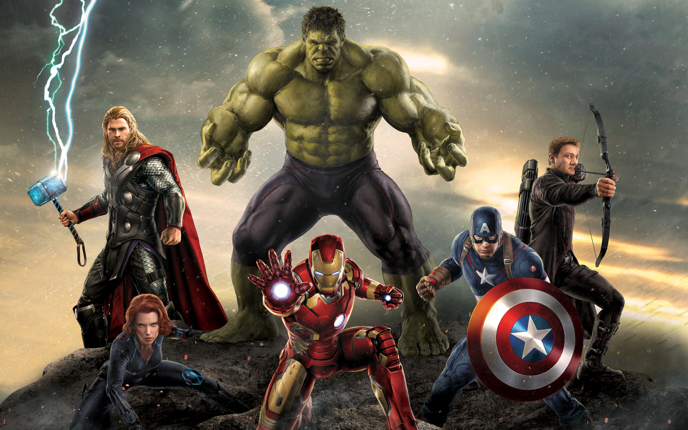 The Avengers Fantasy Warrior Thor Super Hero Poster Ultra Hd 4k Wallpaper  2880x1800  Wallpapers13com