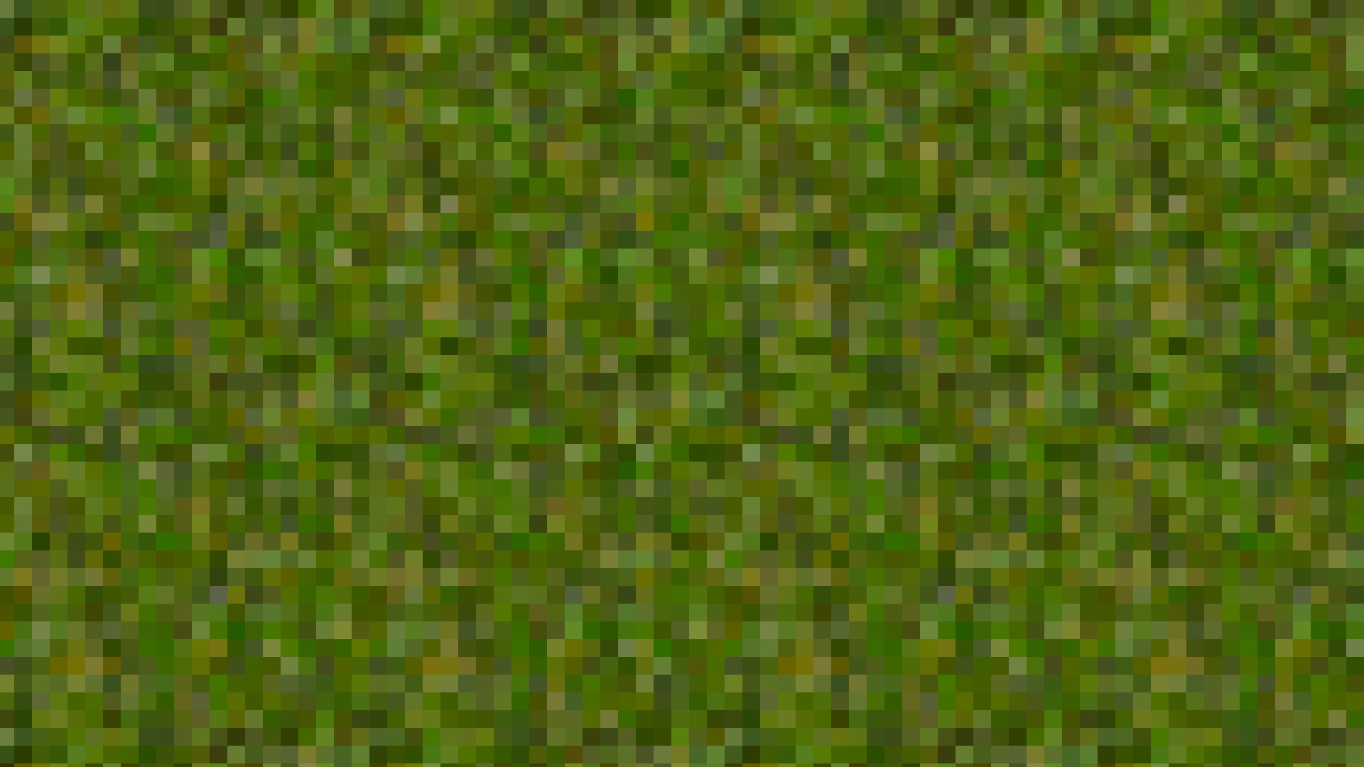 Пиксельная зелень