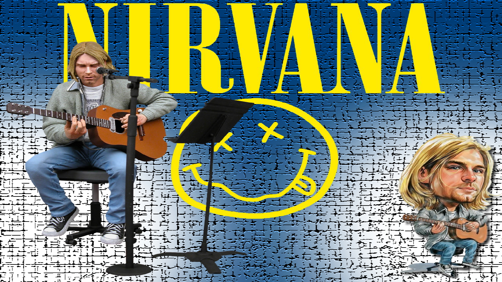 music, nirvana, grunge, kury cobain 5K