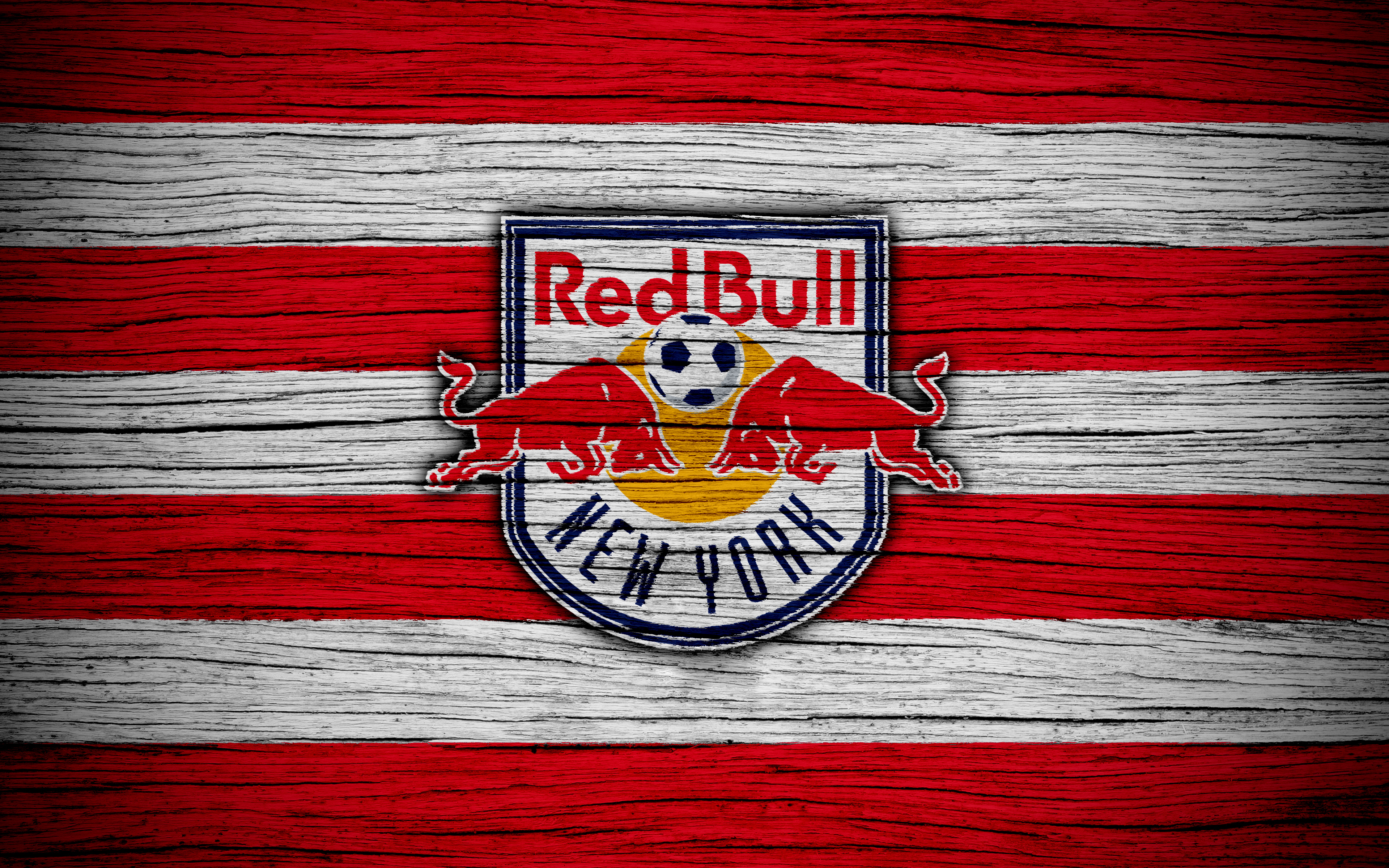 Download New York Red Bulls American Flag Wallpaper