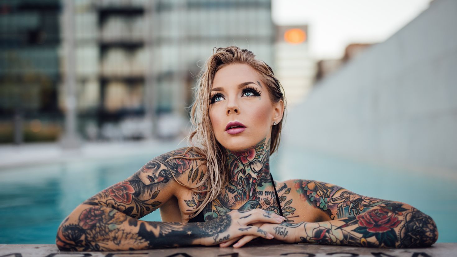 tattoo girl model