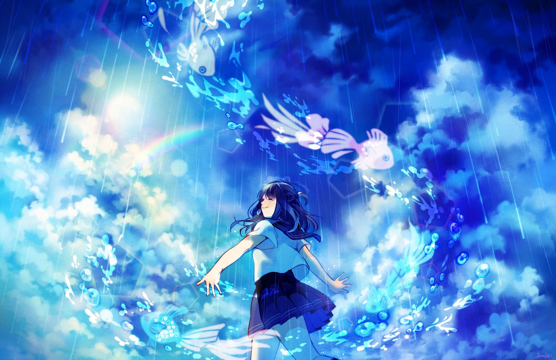 Review: Bubble, anime bubble HD wallpaper | Pxfuel