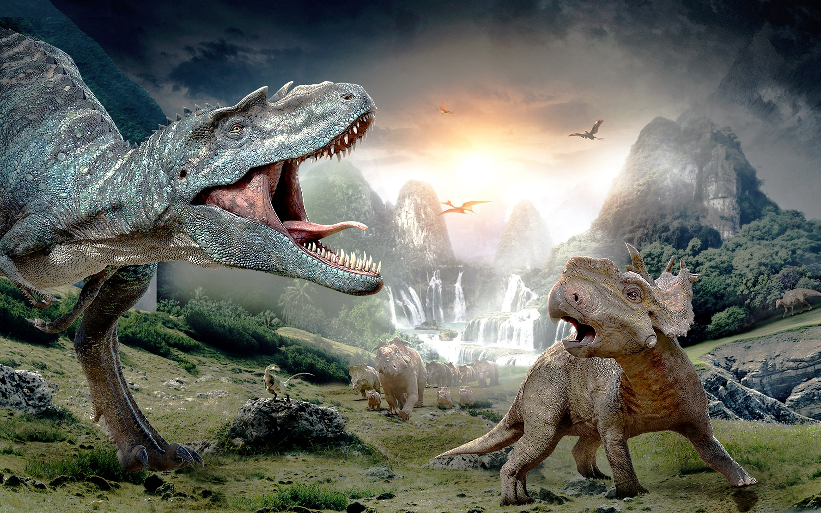 парк юрского периода все динозавры