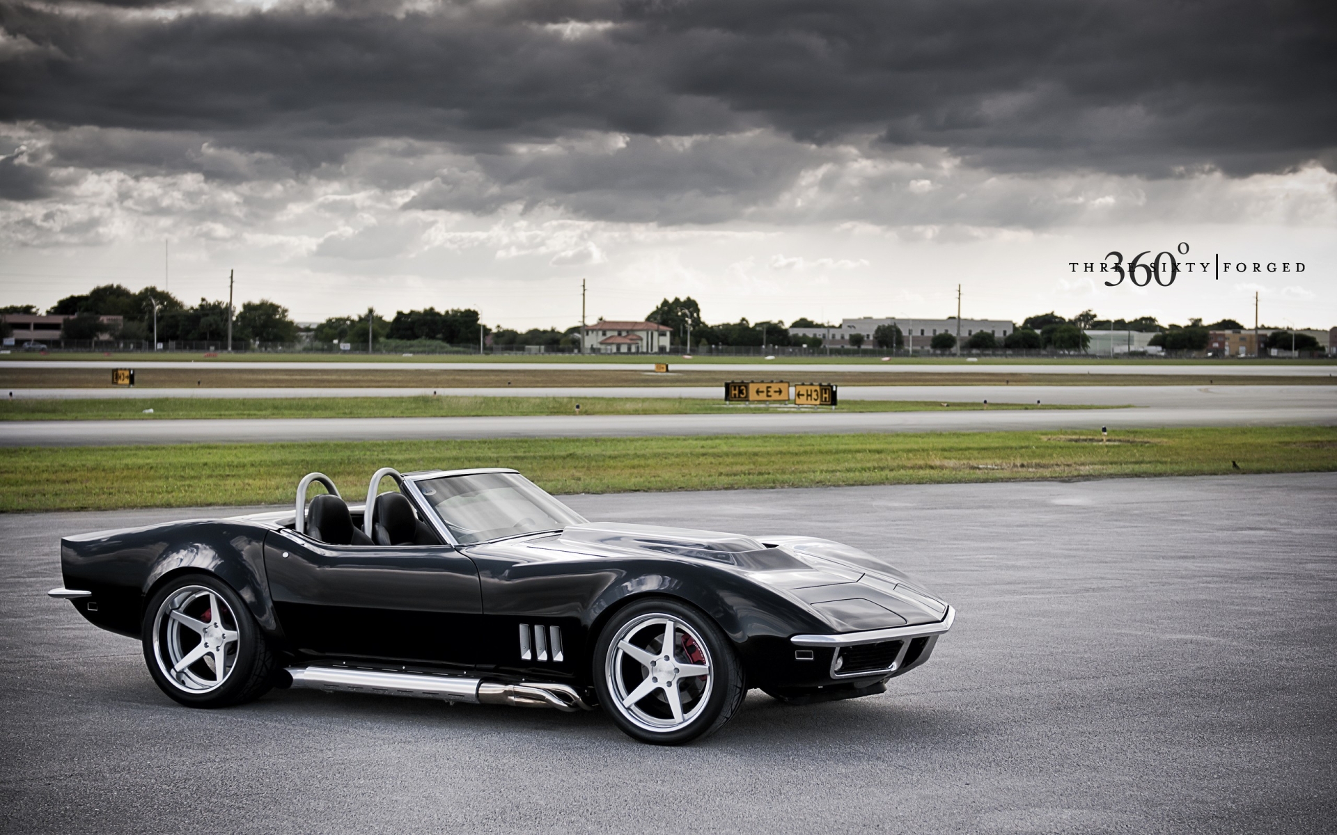 Chevrolet Corvette Tuning Black