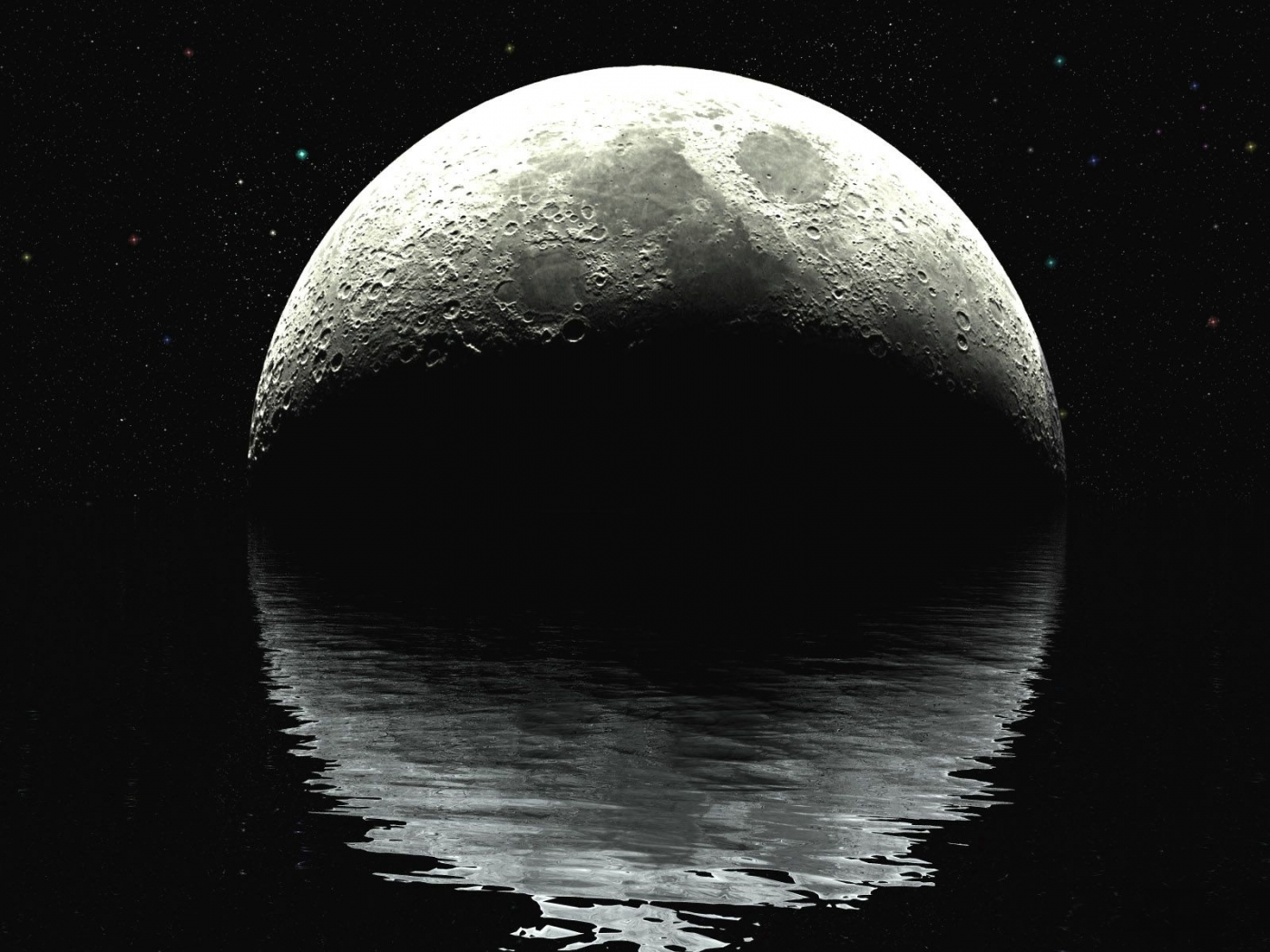 Téléchargez des papiers peints mobile Paysage, Lune, Planètes gratuitement.