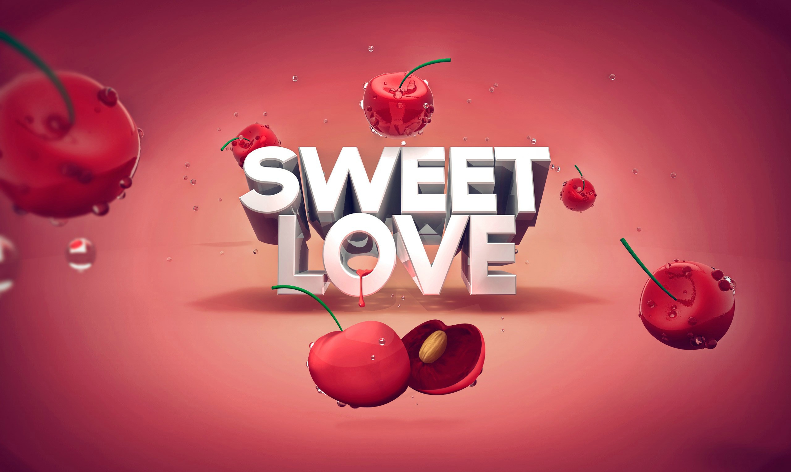 Надпись Sweet Love