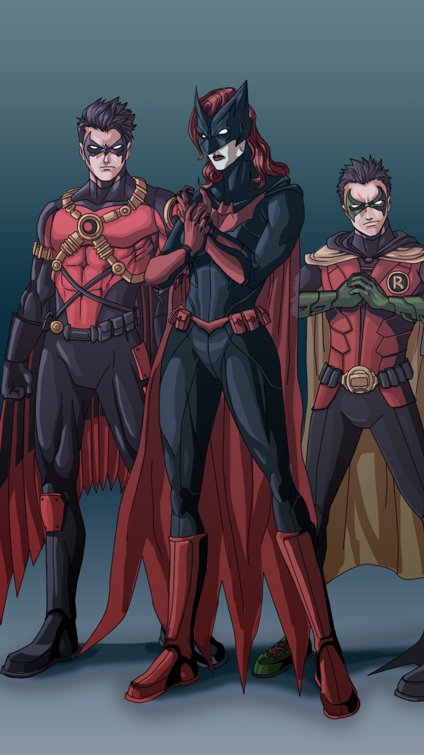batwoman and robin