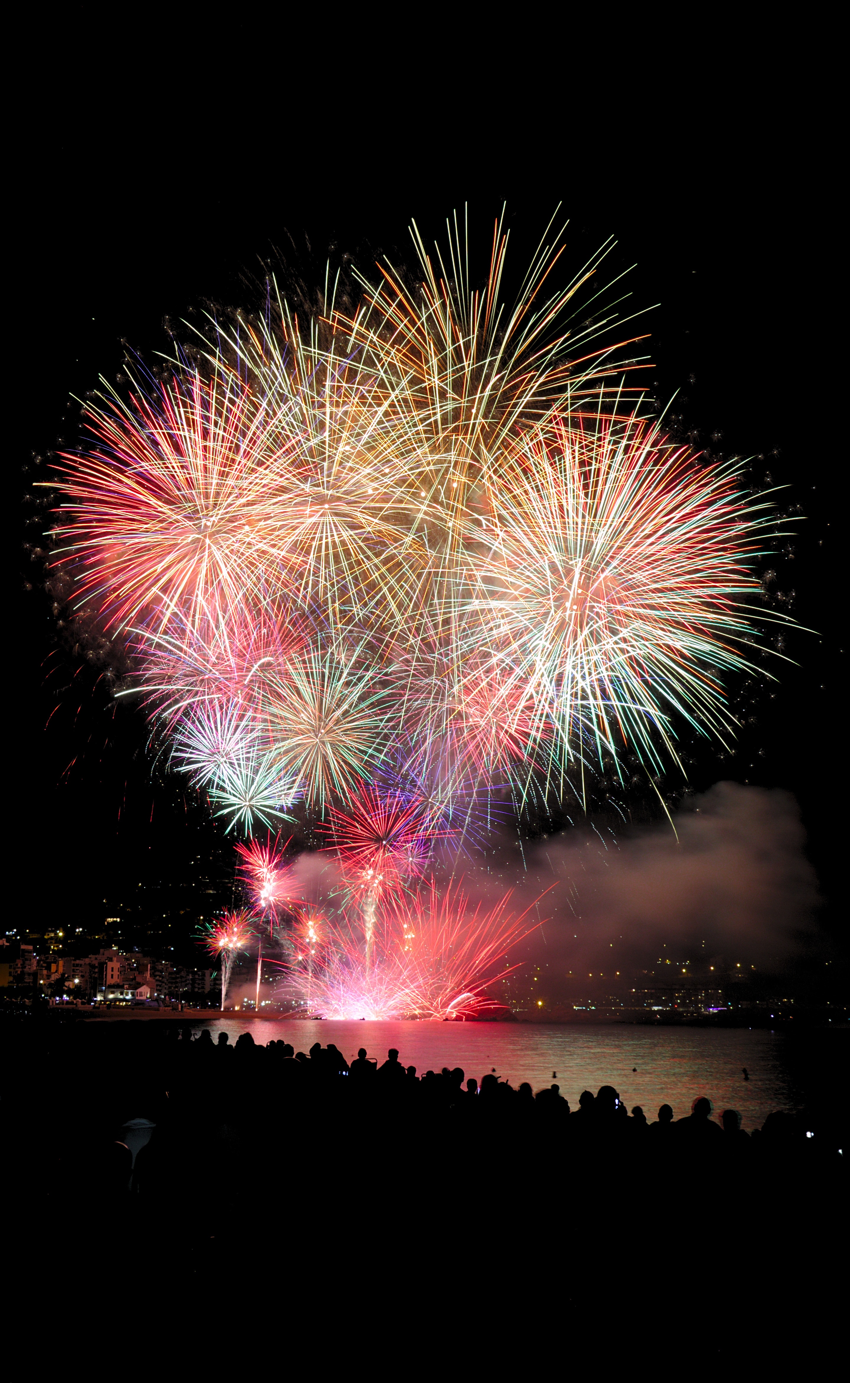 salute, holidays, sparks, fireworks, firework, celebration, spectacle Aesthetic wallpaper