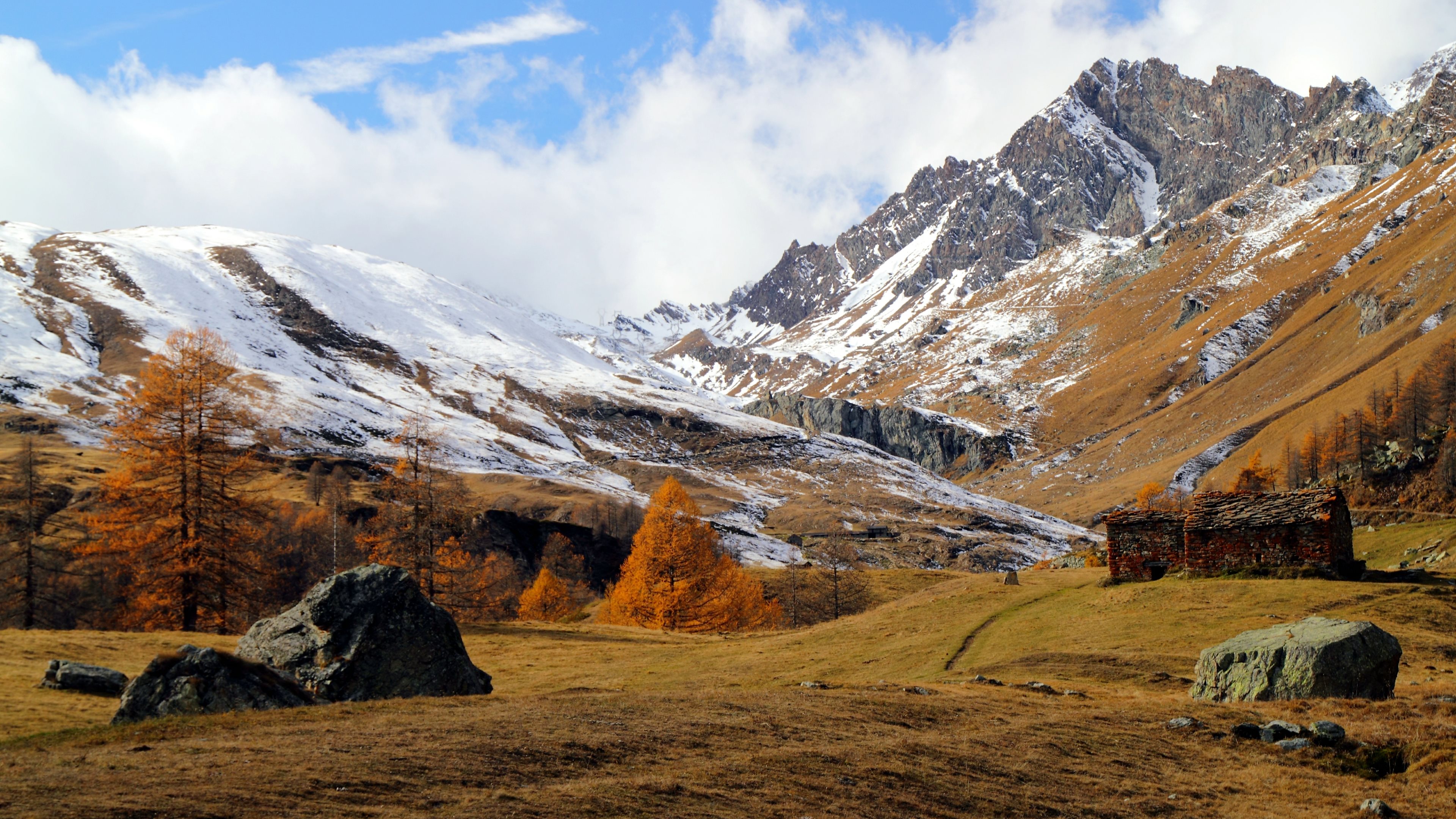 Осень в горах Осетии