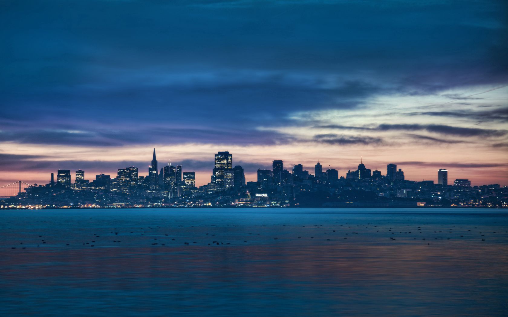 免费下载城市, 夜, 加利福尼亚州, 旧金山手机壁纸。