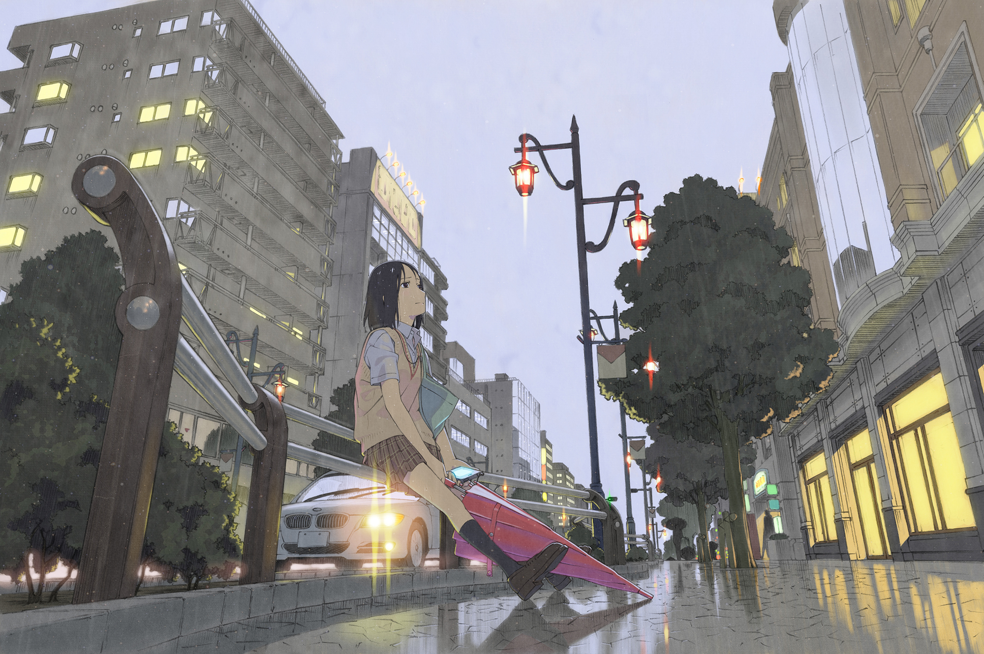 Улицы Японии арт