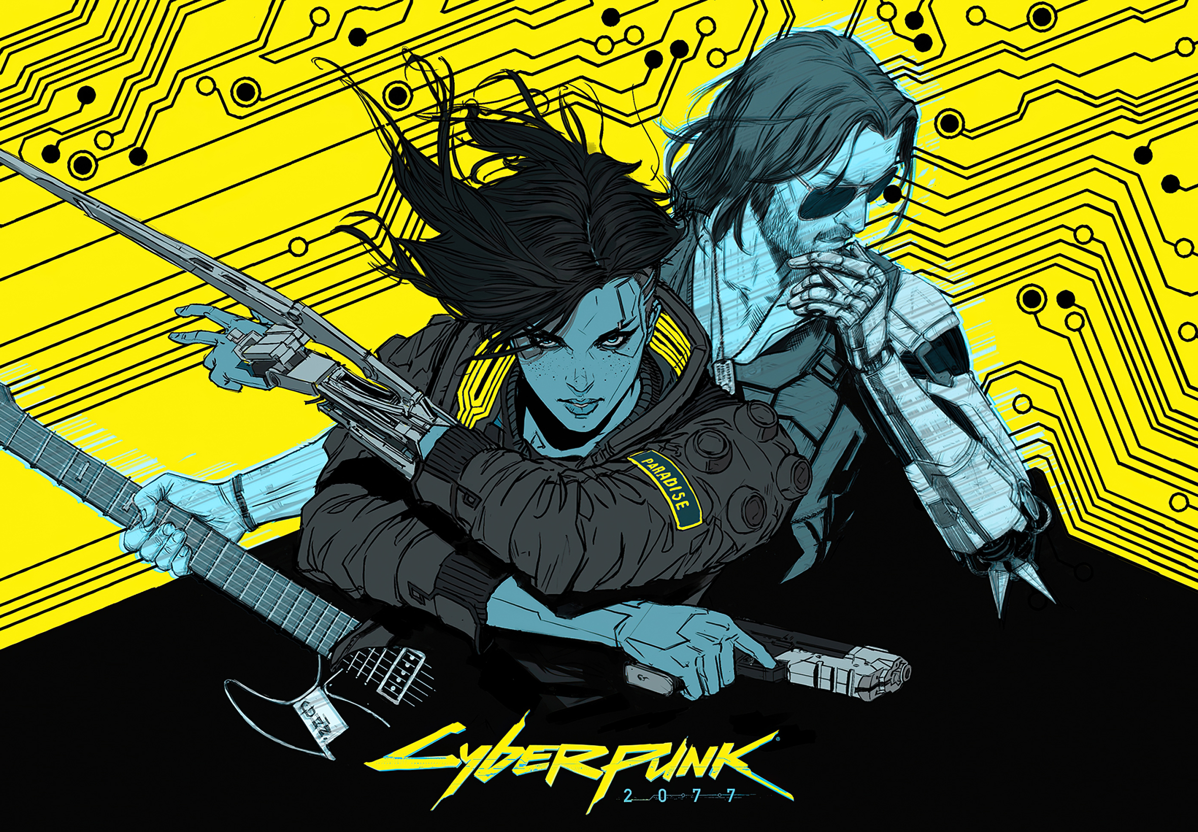 Carry song cyberpunk tabs фото 40