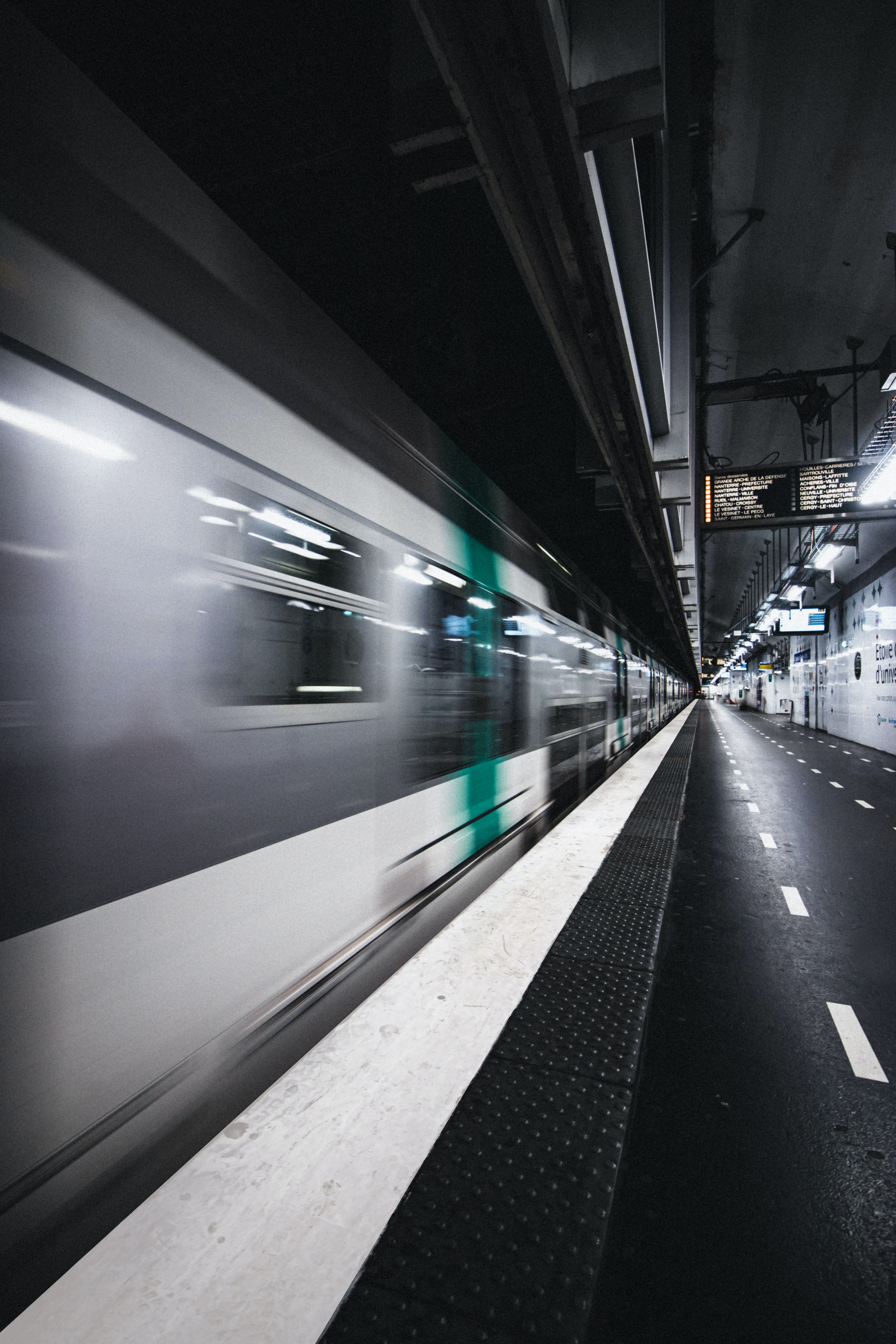 subway, blur, metro, miscellanea, miscellaneous, traffic, movement, smooth, train High Definition image