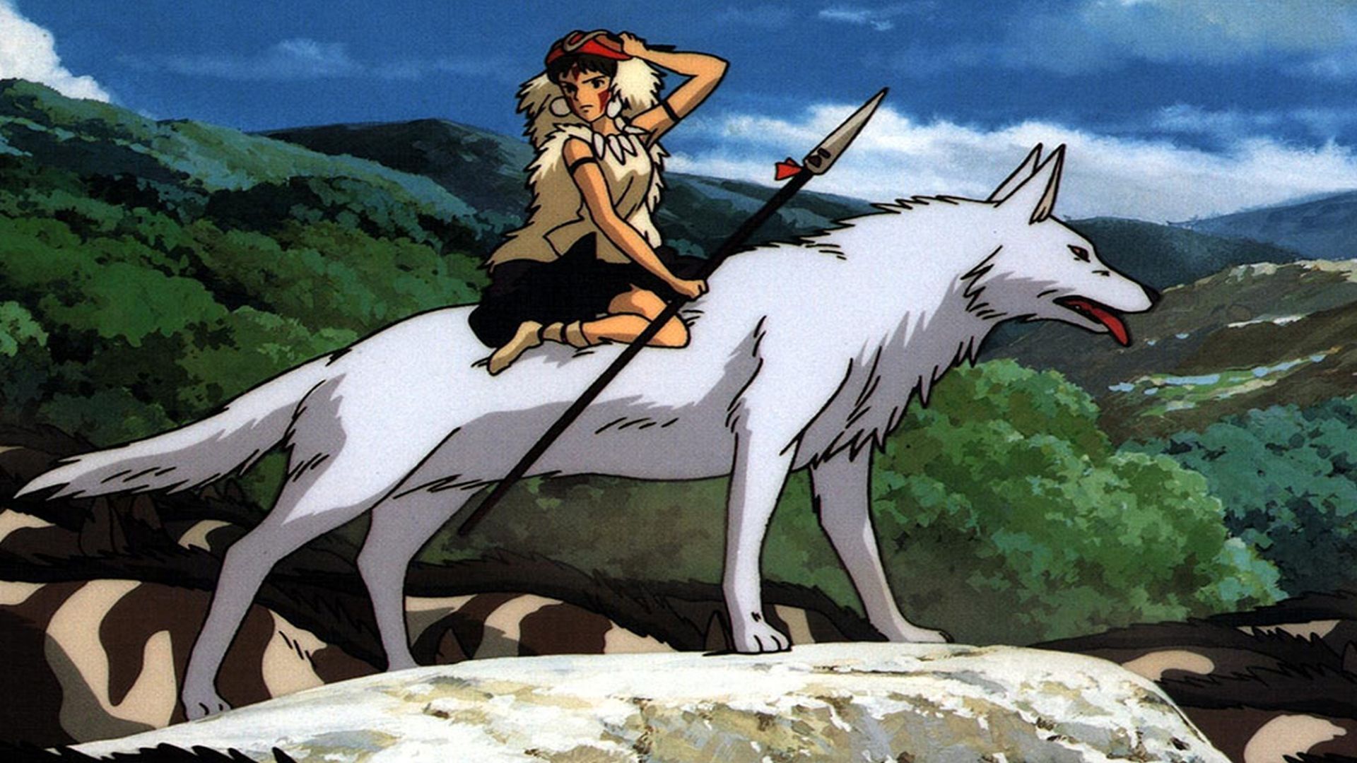Принцесса Мононоке мультфильм 1997 волк