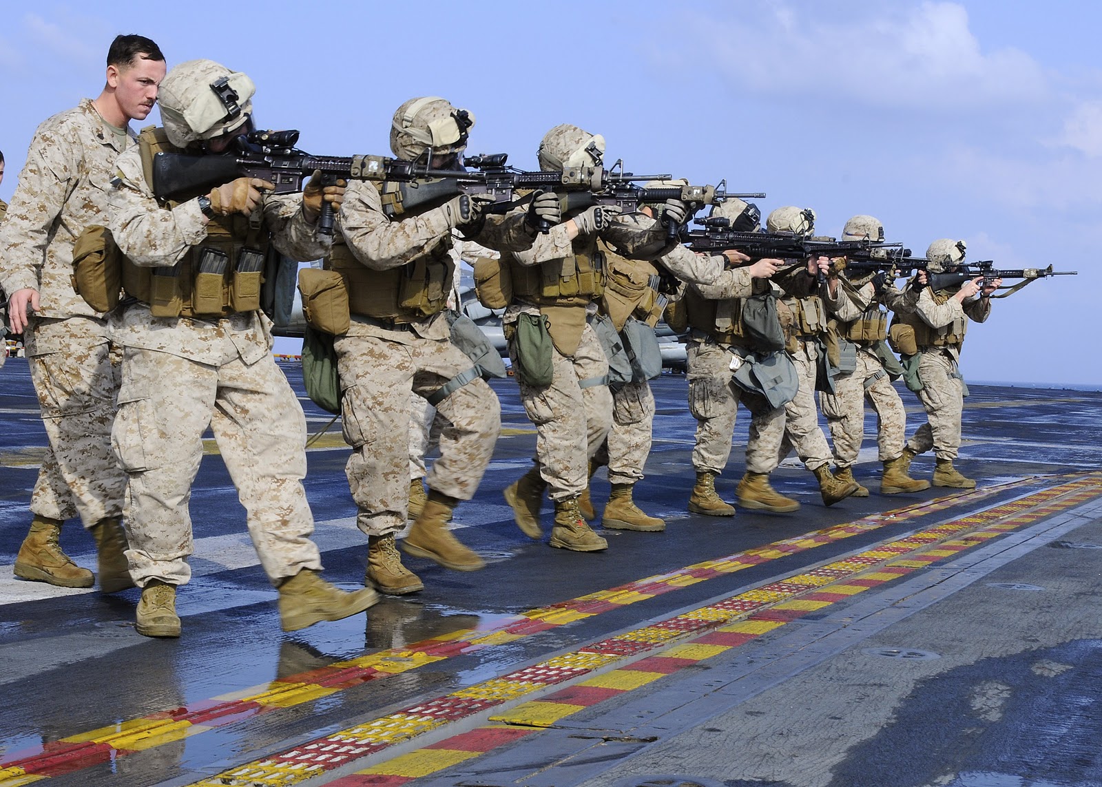 military, marine, gun, marines, soldier, uss kearsarge HD wallpaper