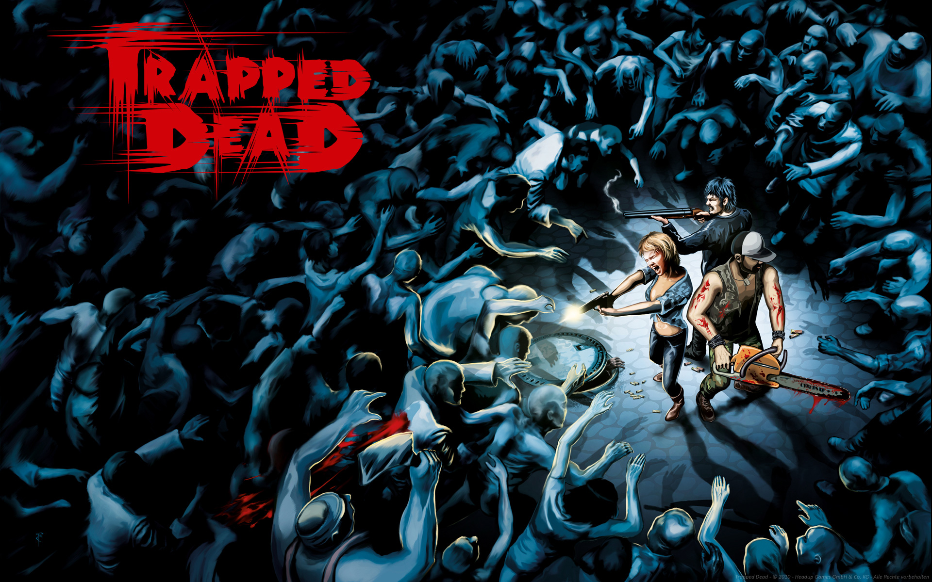 Wallpaper mob org. Trapped Dead: Ходячие мертвецы.