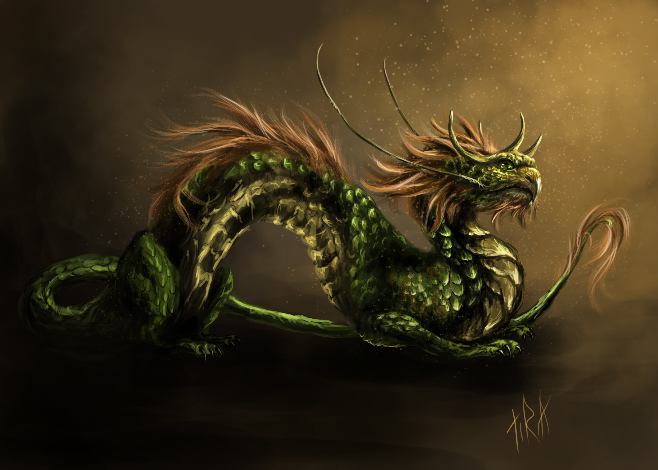 Зеленый дракон ВОВ