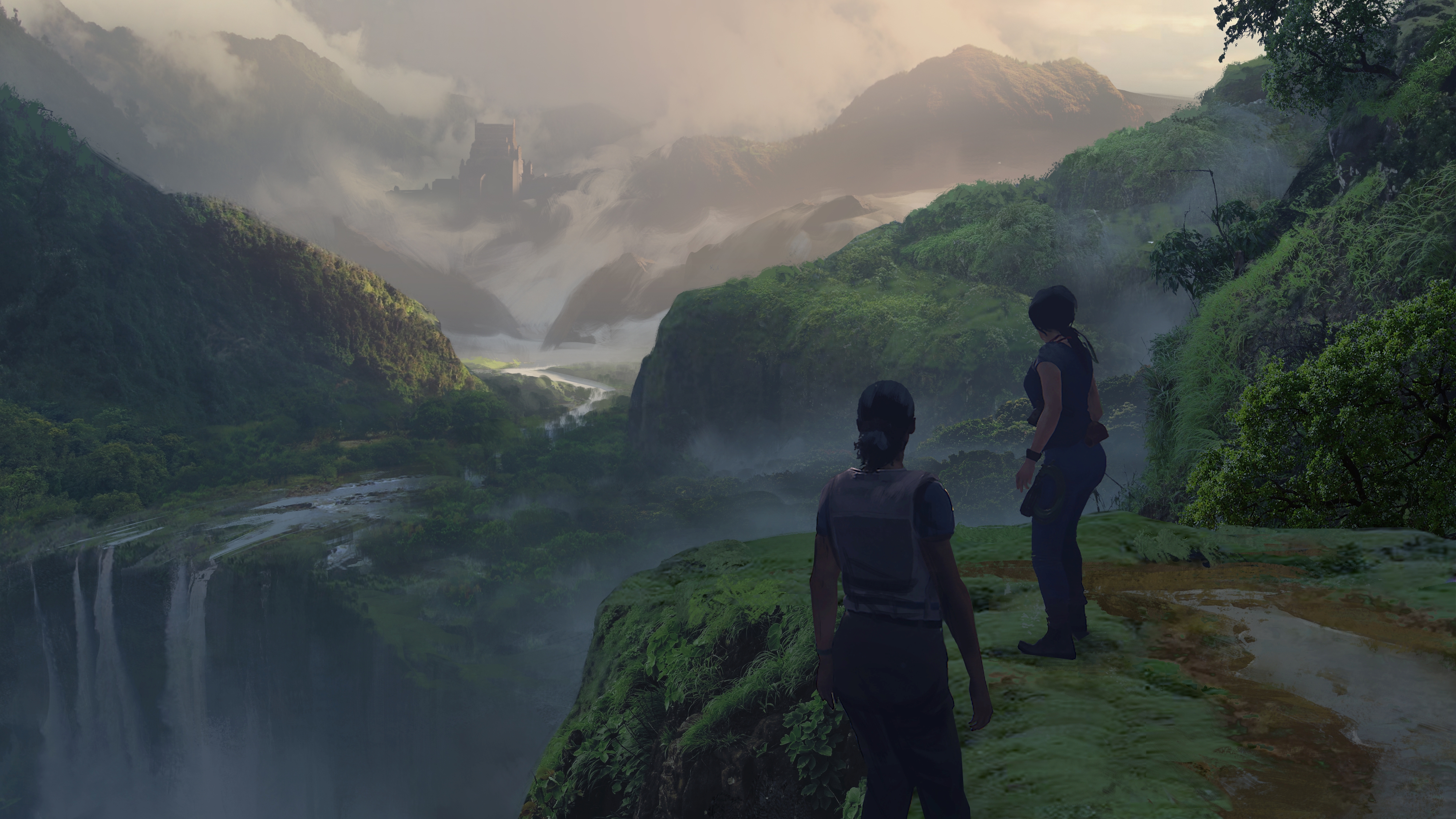 The lost landscapes. Uncharted:the Lost Legacy Дрейк. Uncharted Eytan Zana. Uncharted the Lost Legacy Concept Art. Uncharted the Lost Legacy обложка.