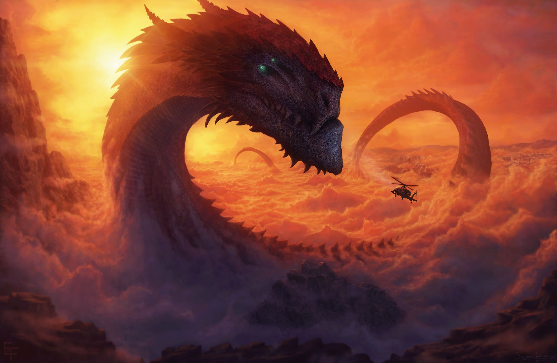 Гигантский дракон