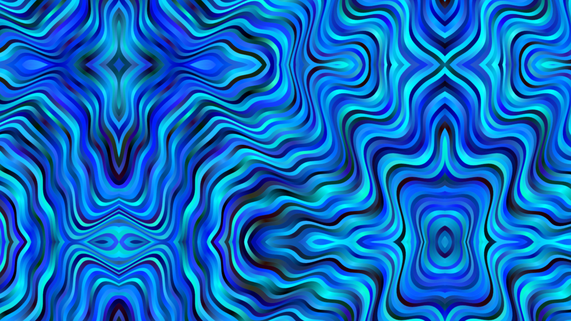 abstract, blue, optical, psychedelic, wave