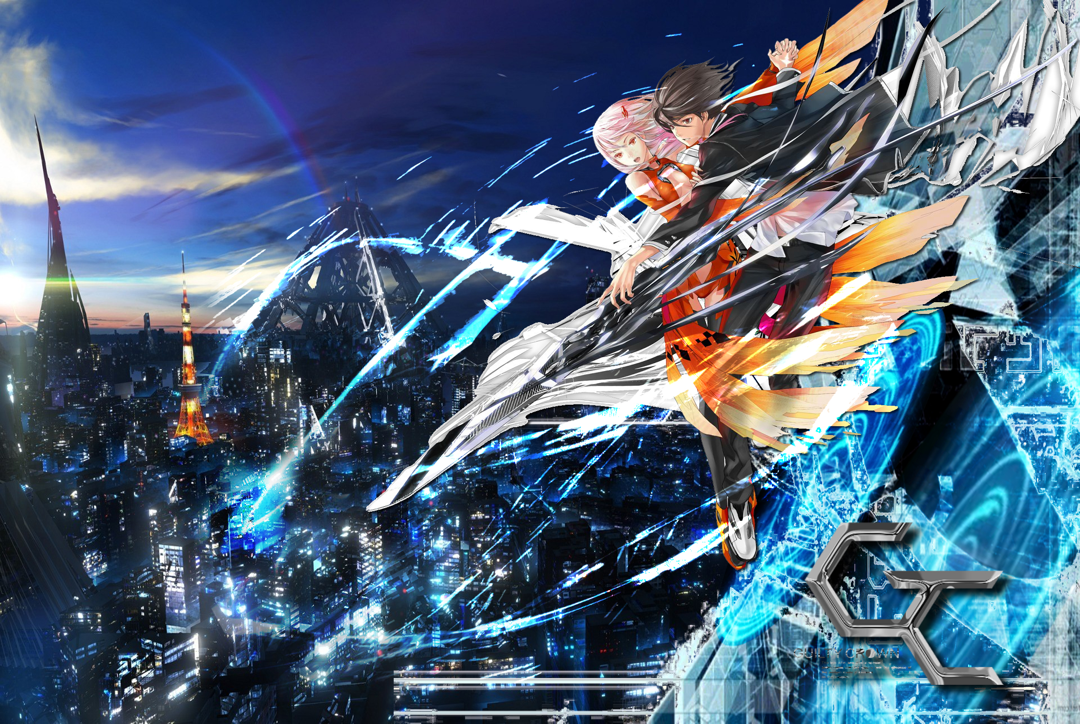 anime, guilty crown images