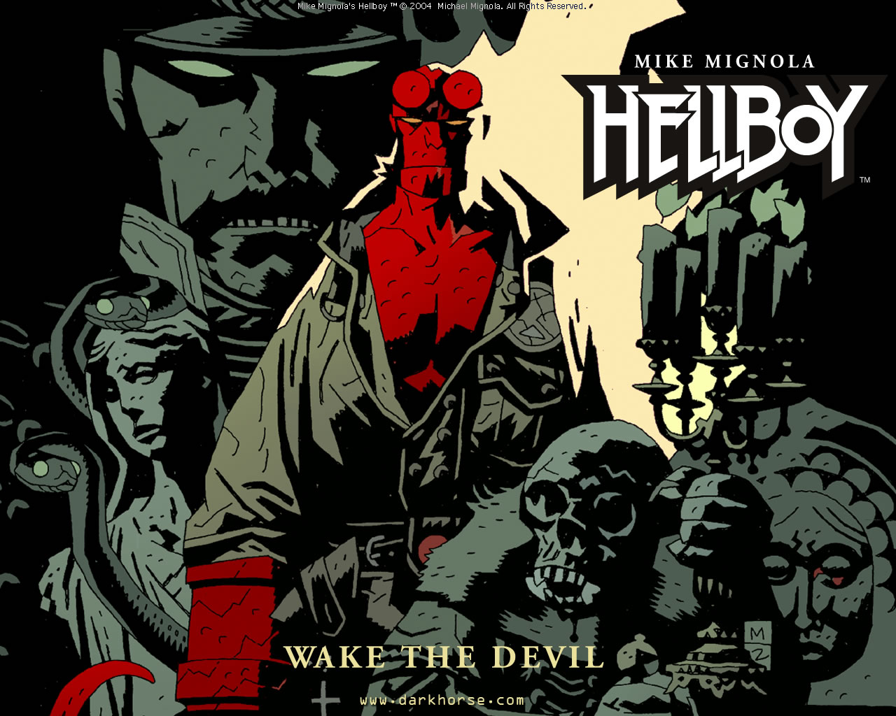 Hellboy Vertical Background