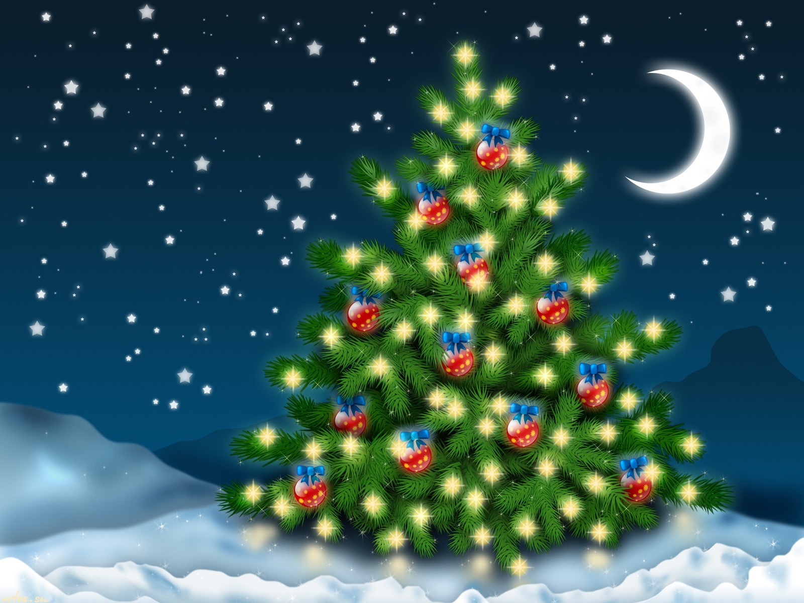 Download mobile wallpaper Winter, New Year, Snow, Fir Trees, Holidays, Christmas Xmas, Background for free.