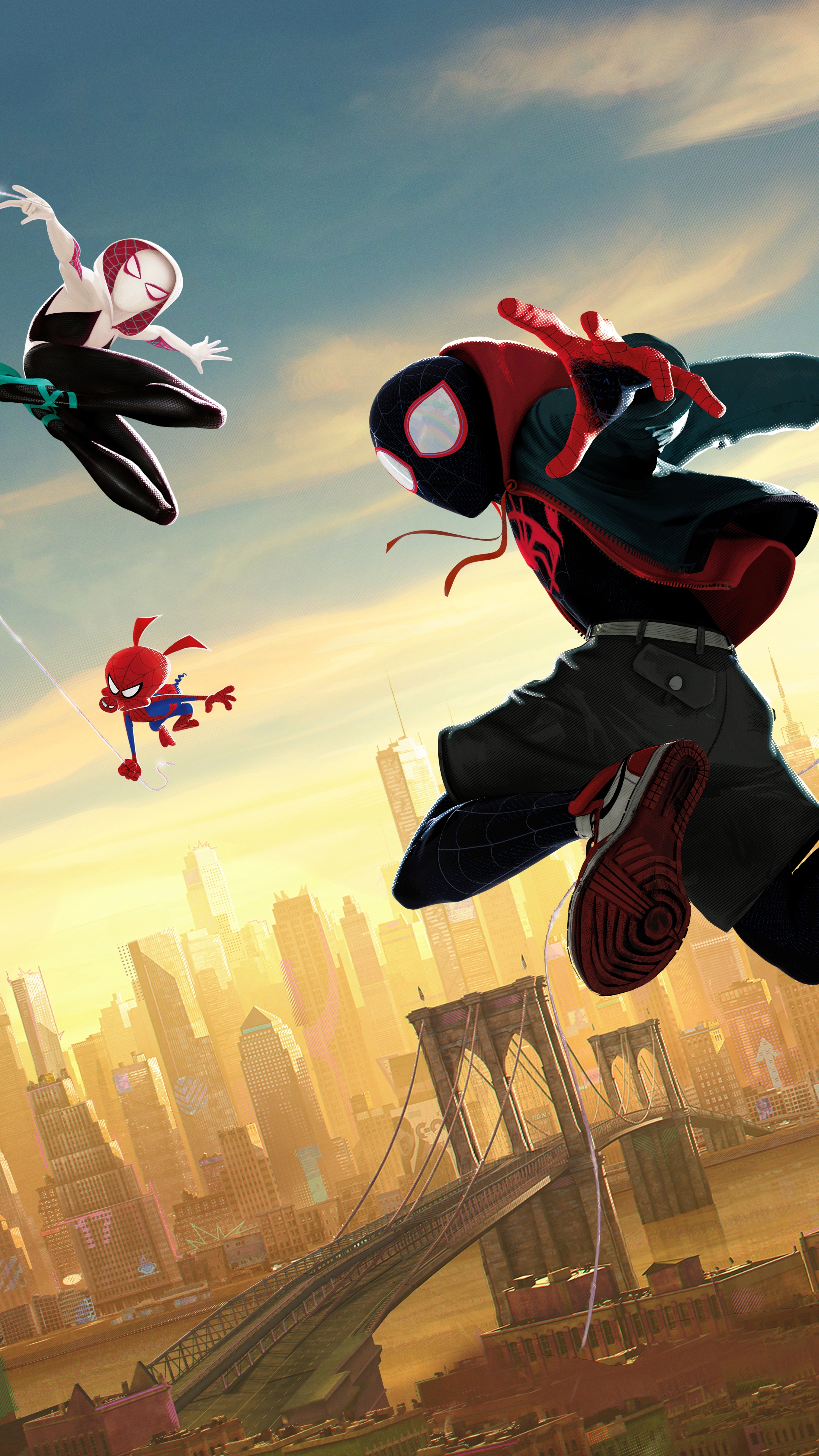 Spider-man: into the spider verse, animation, Movies, HD wallpaper