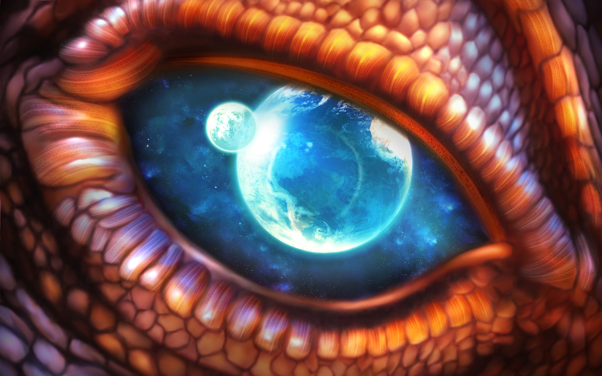 Глаз дракона фэнтези